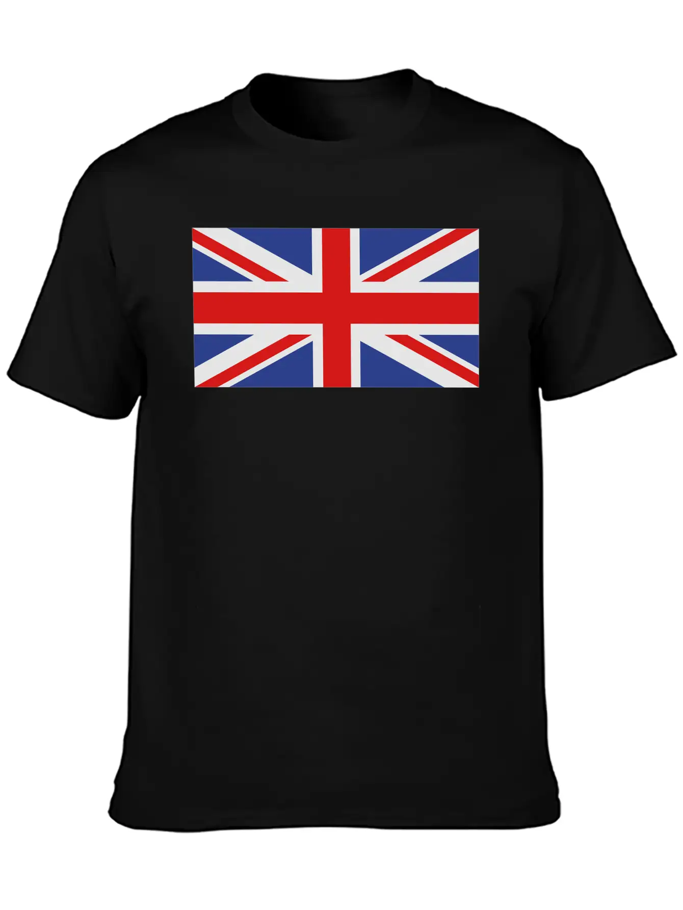 Uk Flag Lightweight Cotton T-Shirt – Daily Comfort Graphic Shirt