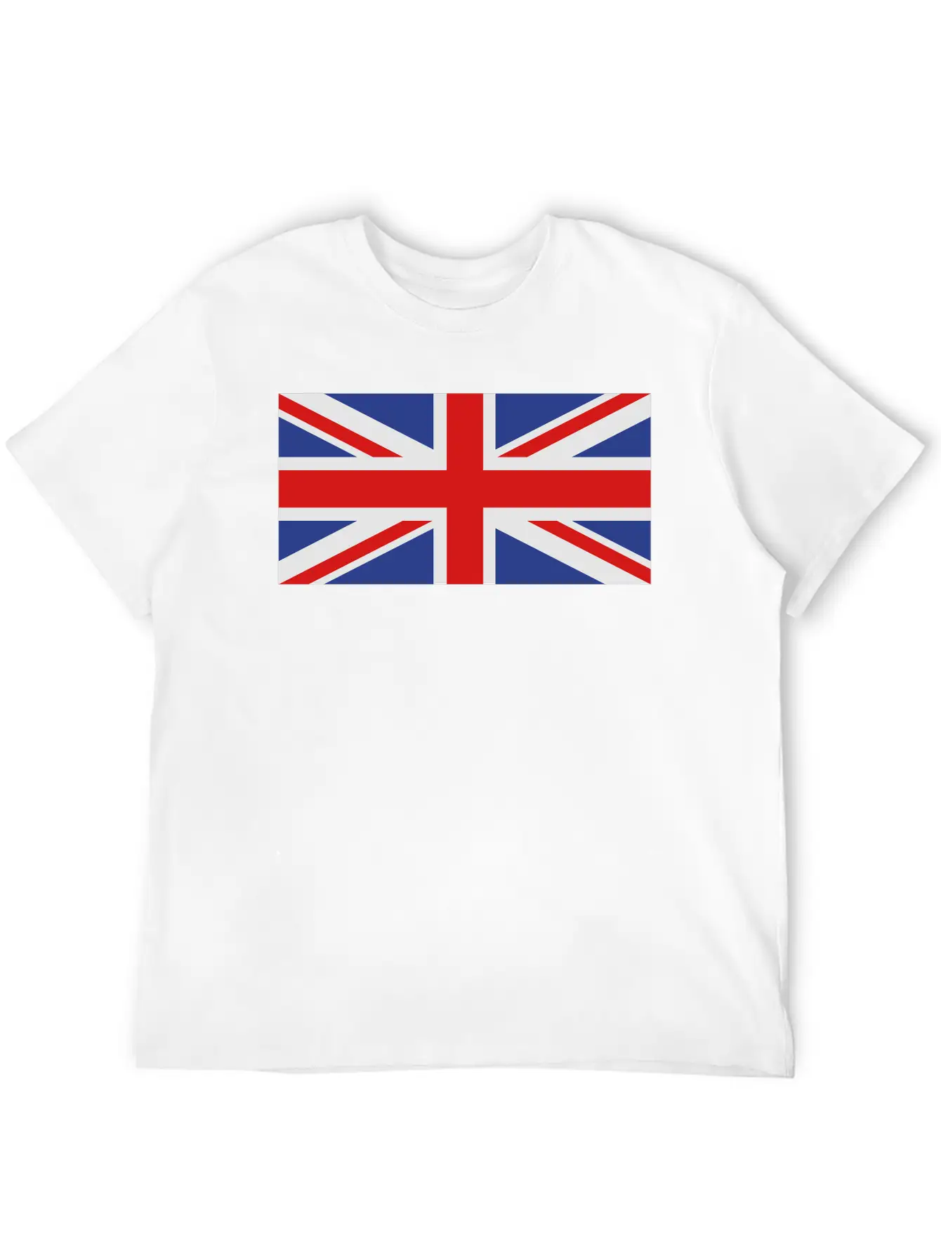 Uk Flag Lightweight Cotton T-Shirt – Daily Comfort Graphic Shirt