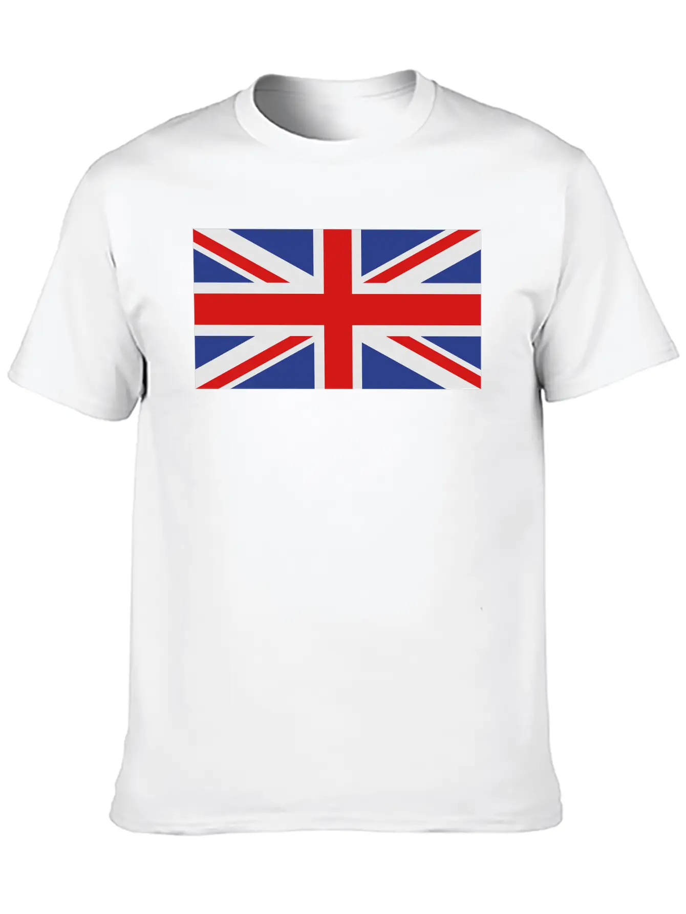 Uk Flag Lightweight Cotton T-Shirt – Daily Comfort Graphic Shirt