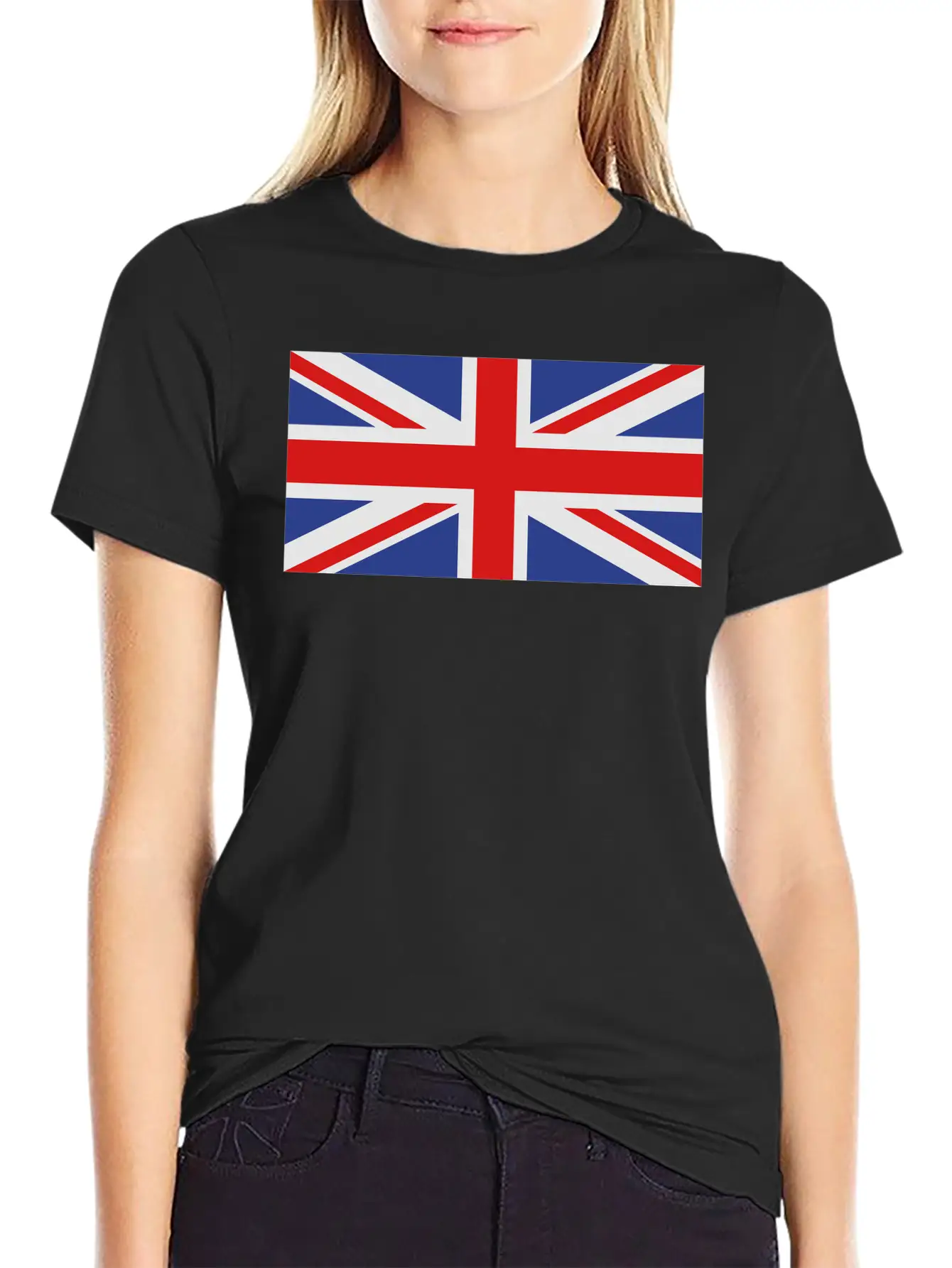 Uk Flag Lightweight Cotton T-Shirt – Daily Comfort Graphic Shirt