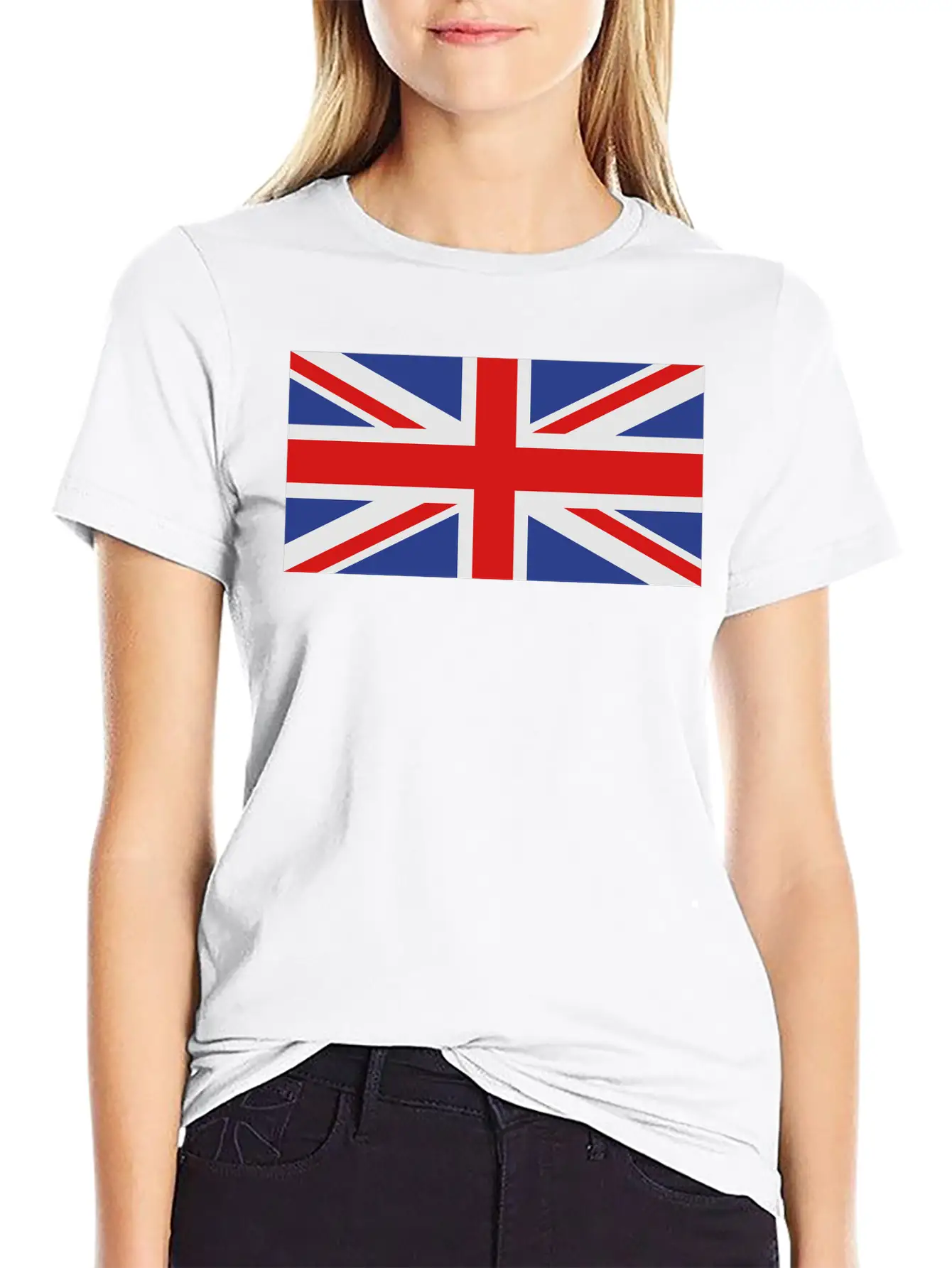 Uk Flag Lightweight Cotton T-Shirt – Daily Comfort Graphic Shirt