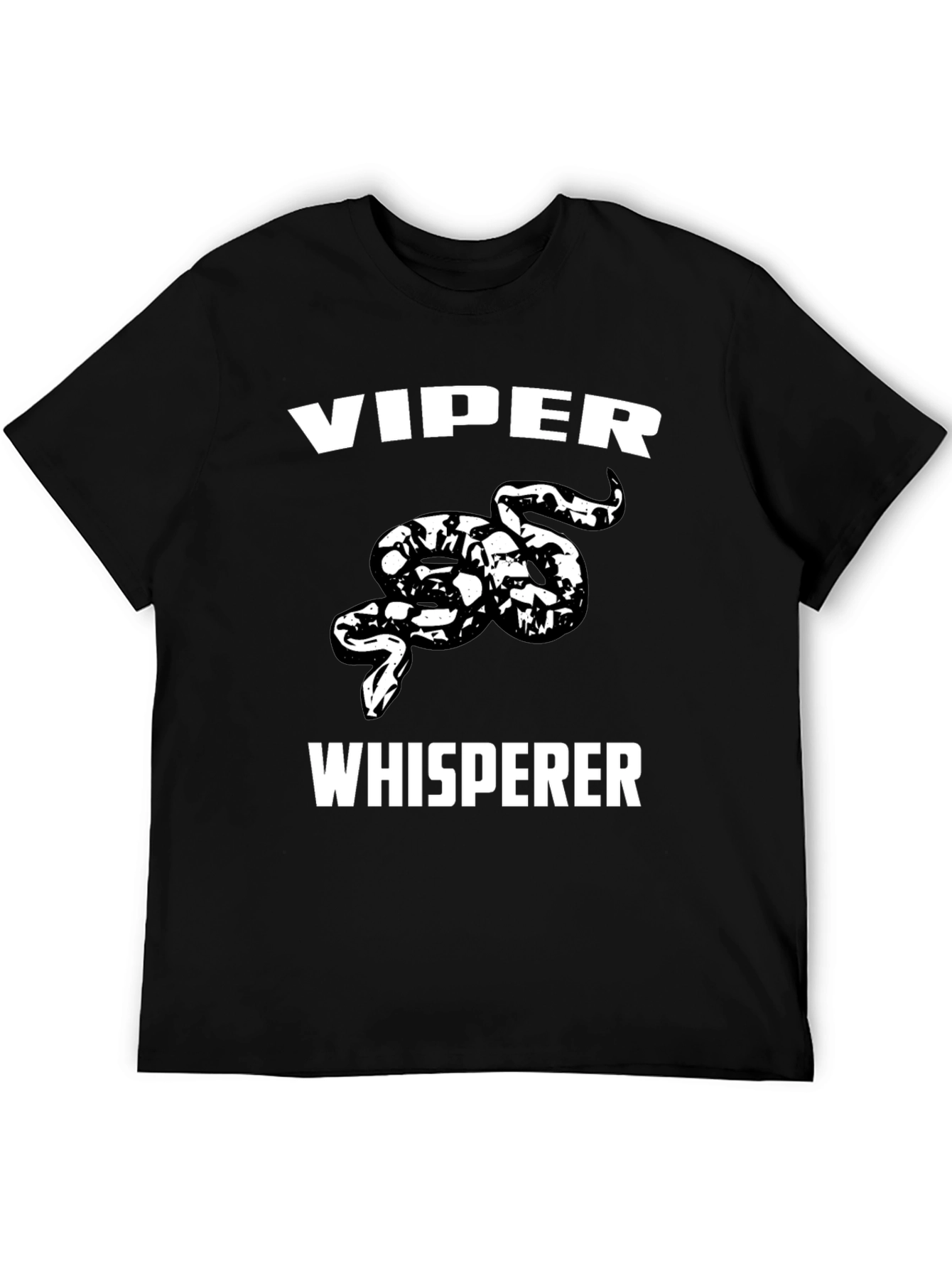Viper Whisperer Graphic T-Shirt - Black