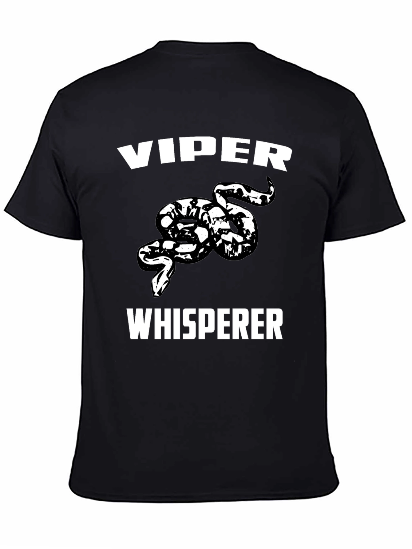 Viper Whisperer Graphic T-Shirt - Black
