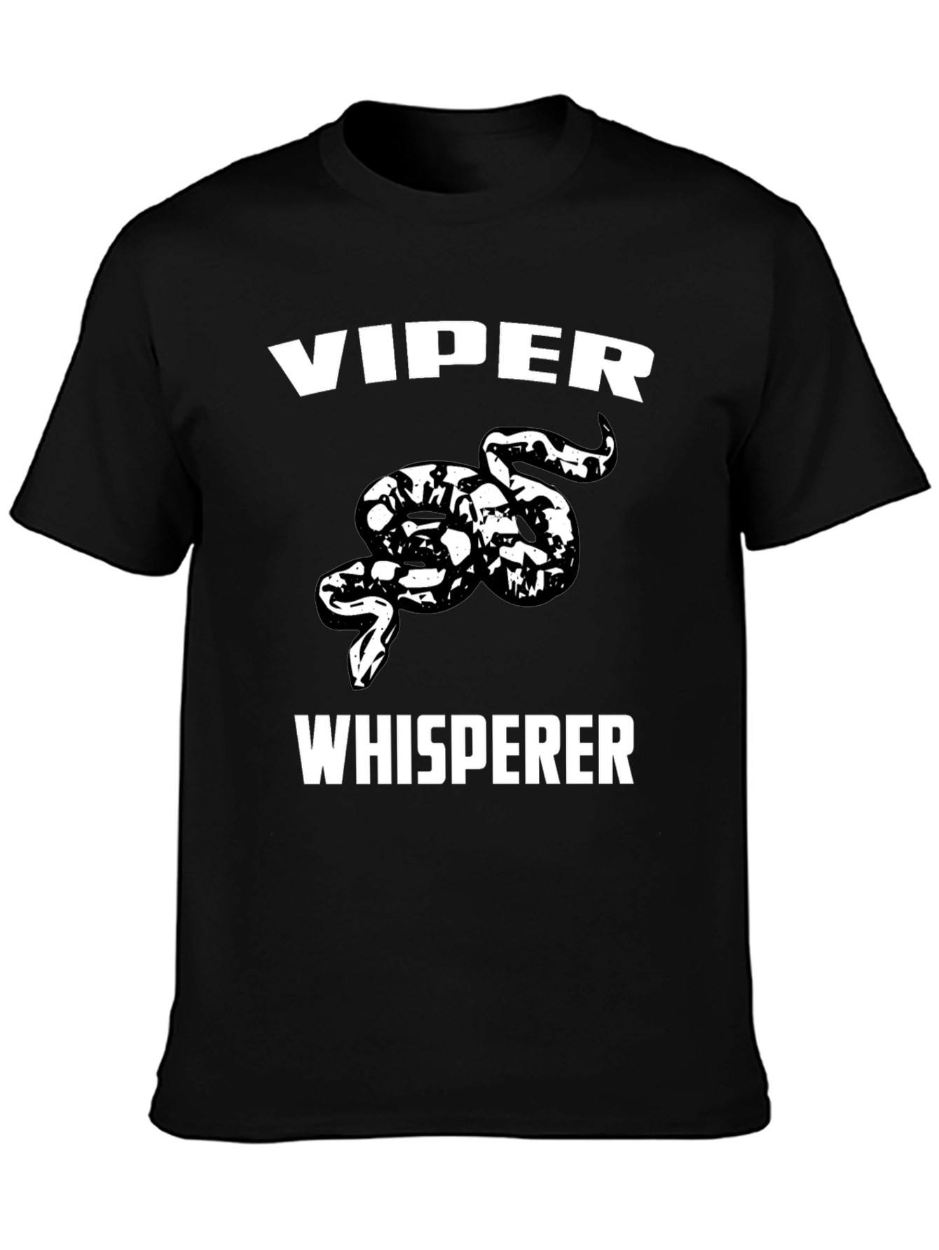 Viper Whisperer Graphic T-Shirt - Black
