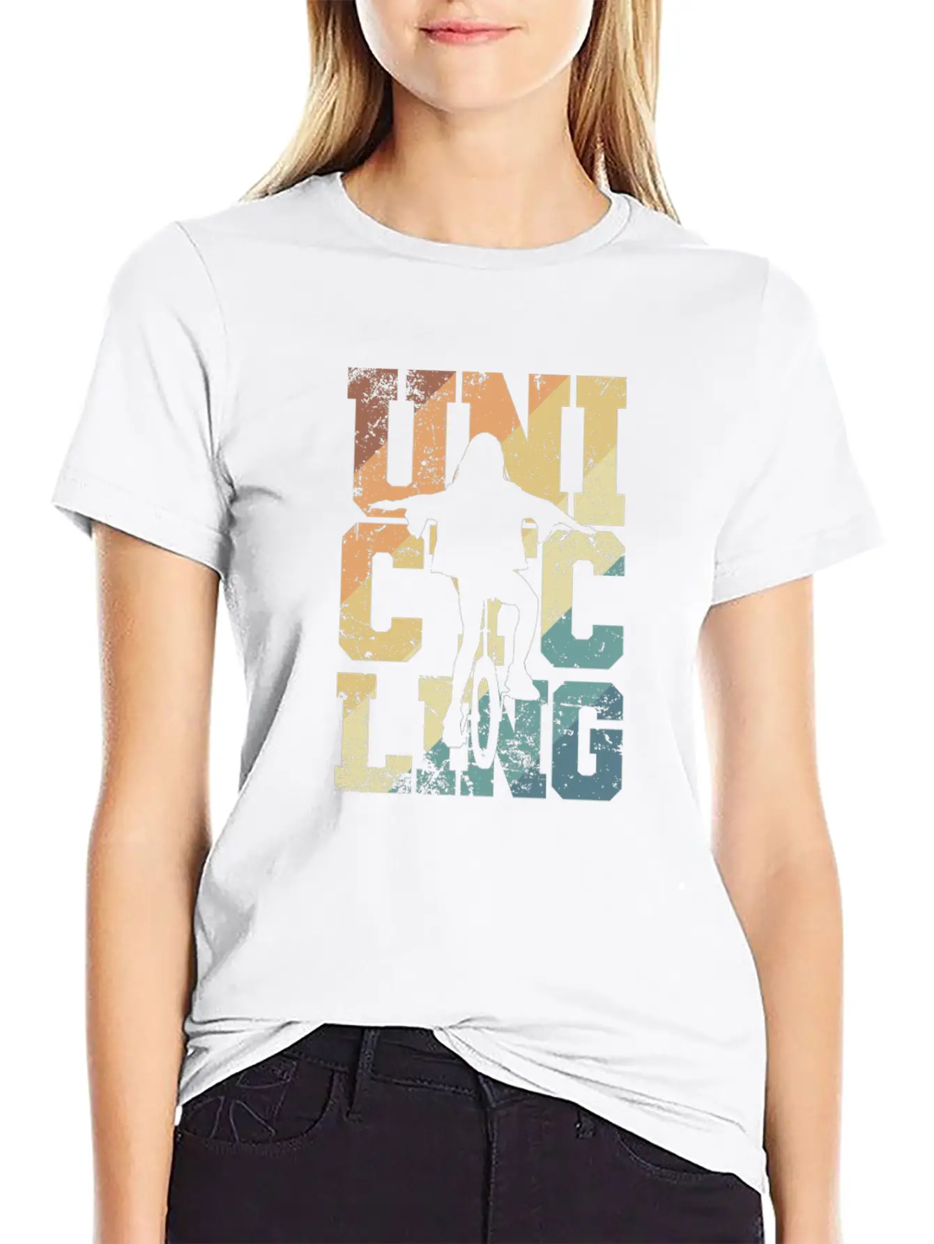 Unicycling Hobby Balance Sport Lightweight Cotton T-Shirt – Daily Comfort Graphic Shirt