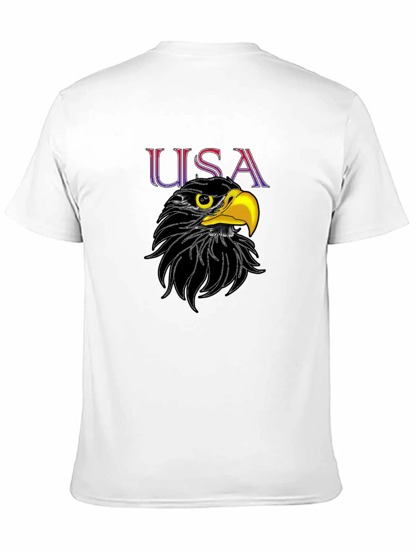 USA Eagle Lightweight Cotton T-Shirt – Daily Comfort Graphic Shirt
