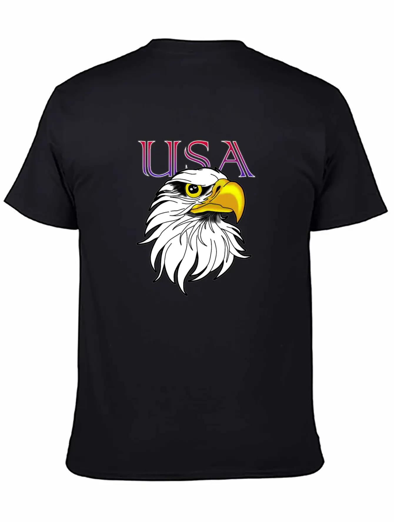 USA Eagle Lightweight Cotton T-Shirt – Daily Comfort Graphic Shirt
