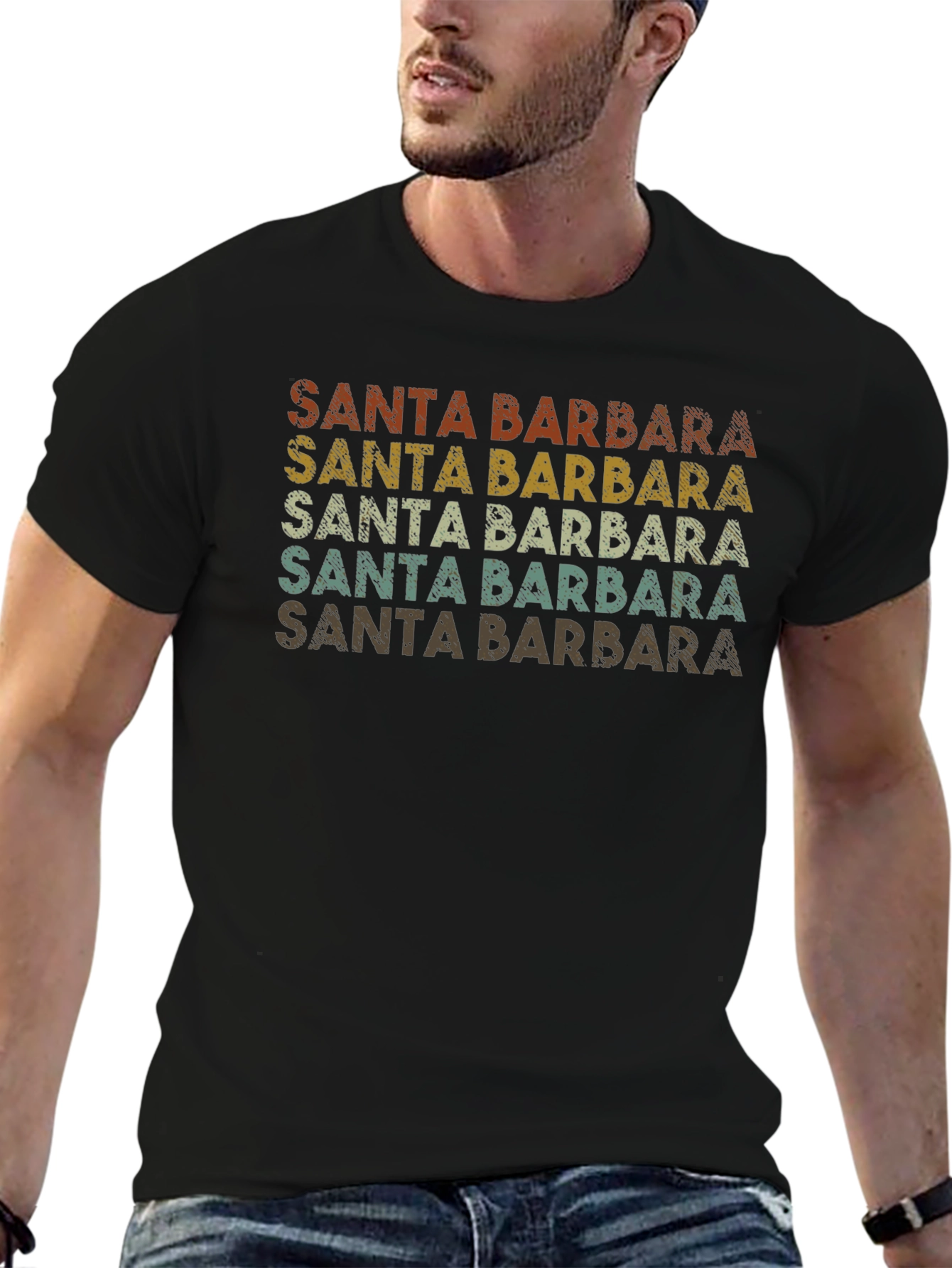 Santa Barbara Retro T-Shirt