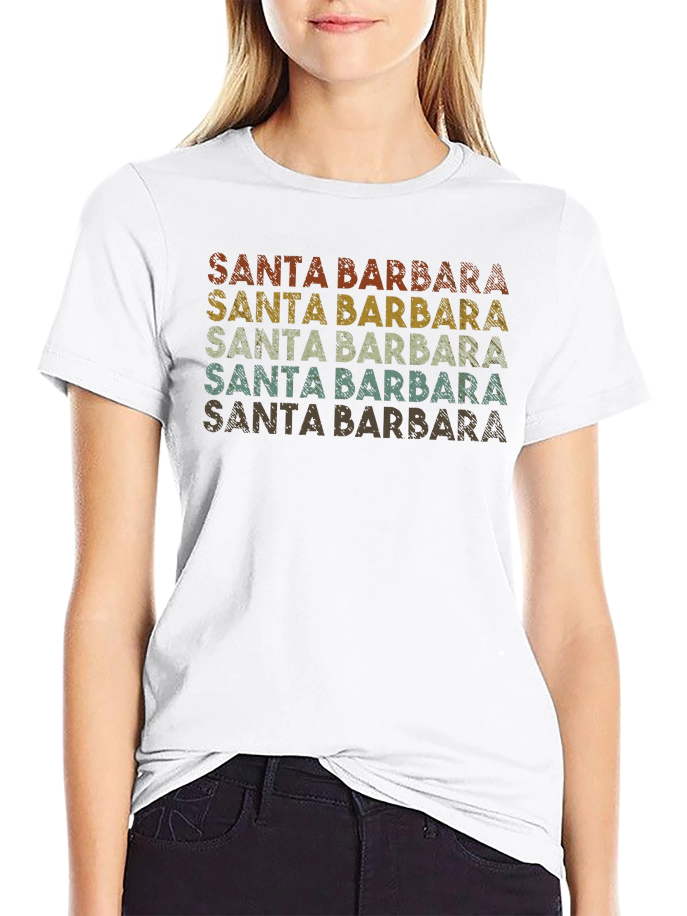 Santa Barbara Retro T-Shirt