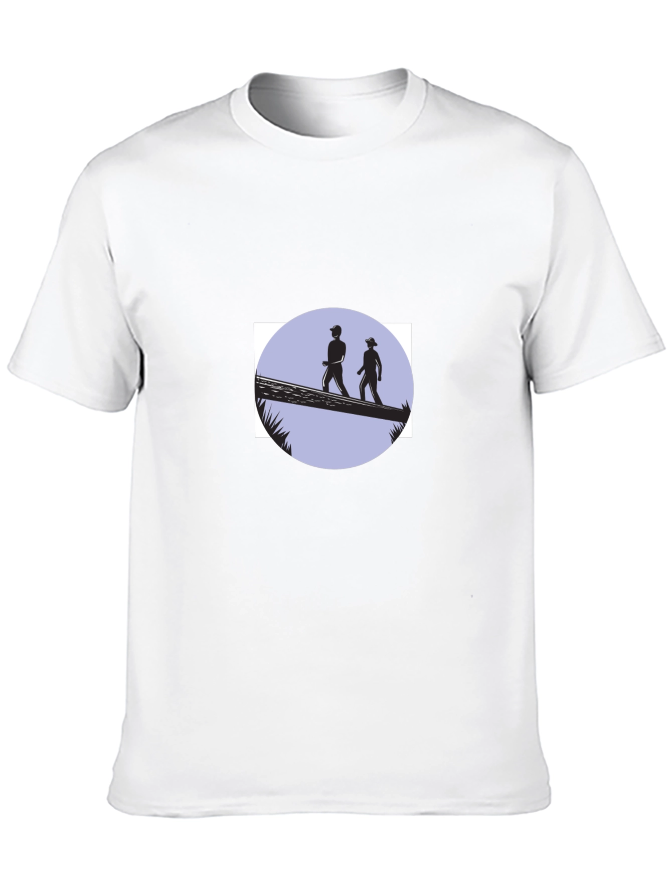 Adventure Seeker Tee - Black Cotton Graphic T-Shirt