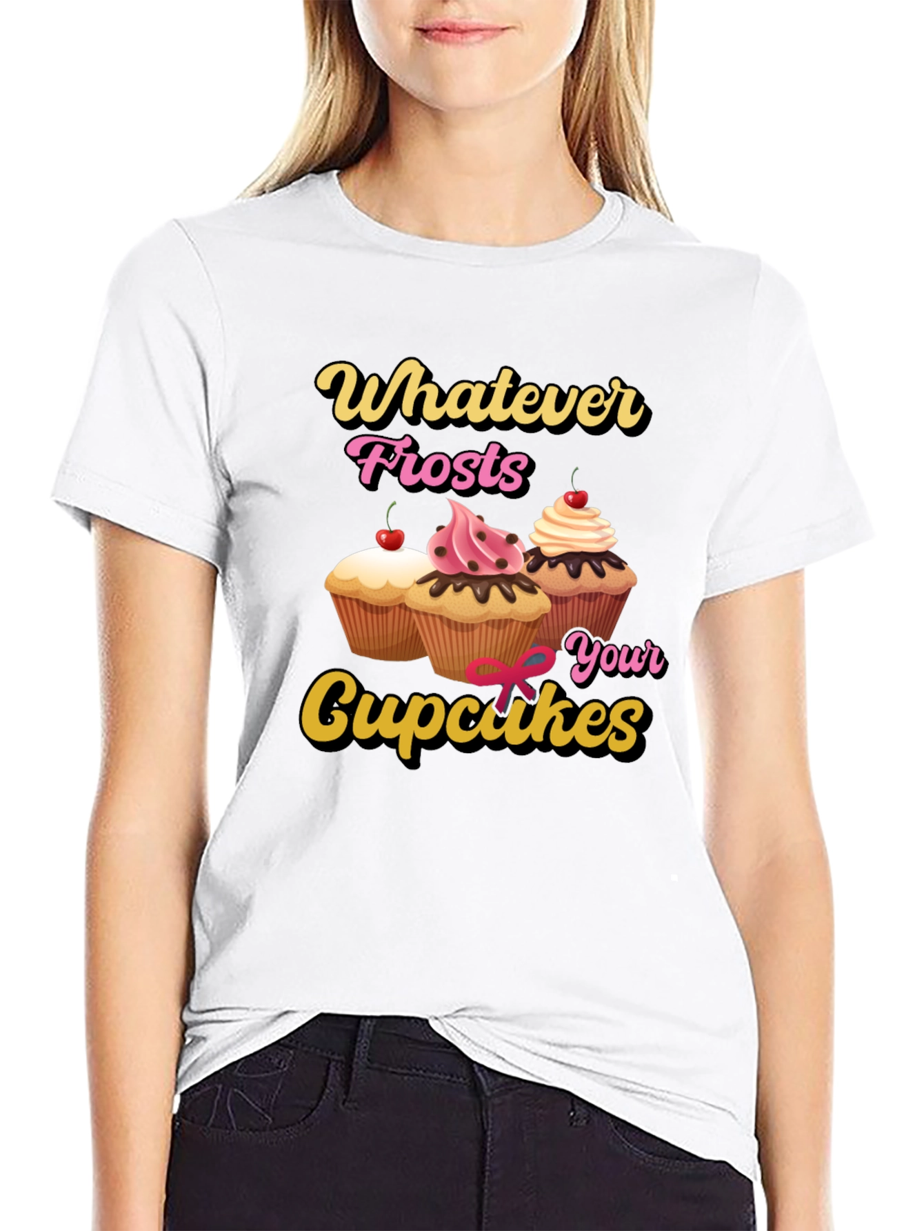 Whatever Frosts Your Cupcakes T-Shirt