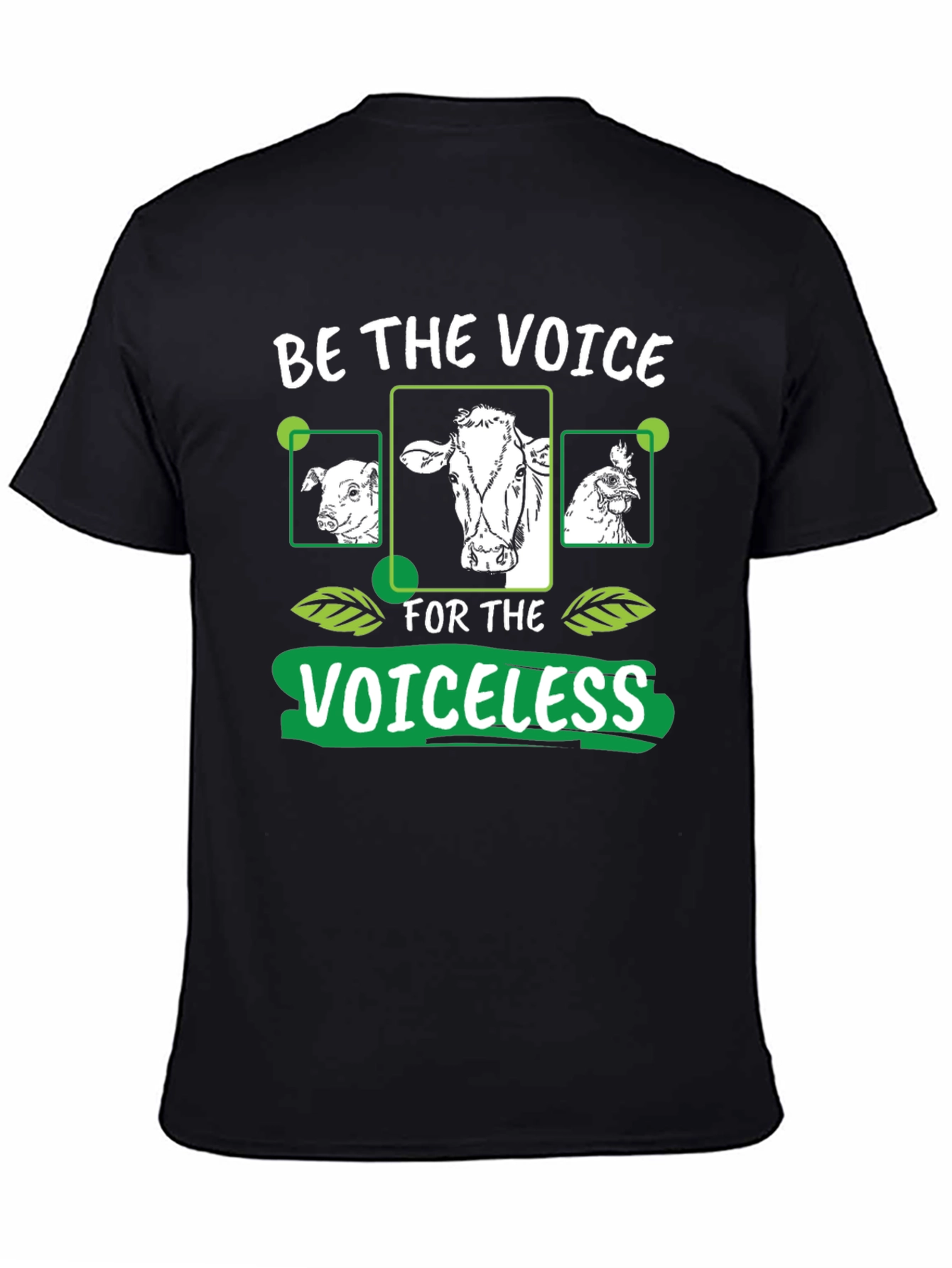 Vegan Be the Voice Graphic Tee