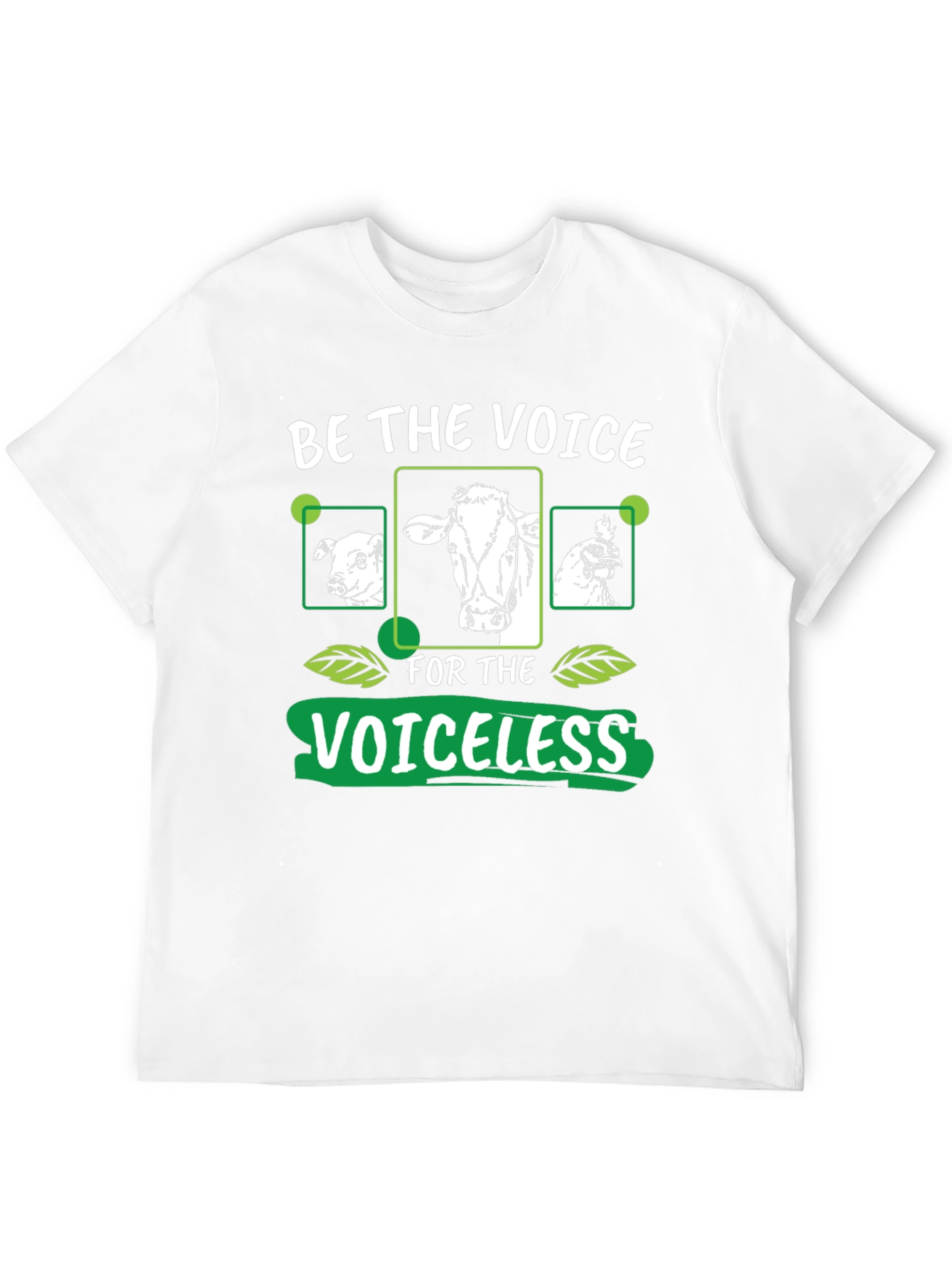 Vegan Be the Voice Graphic Tee