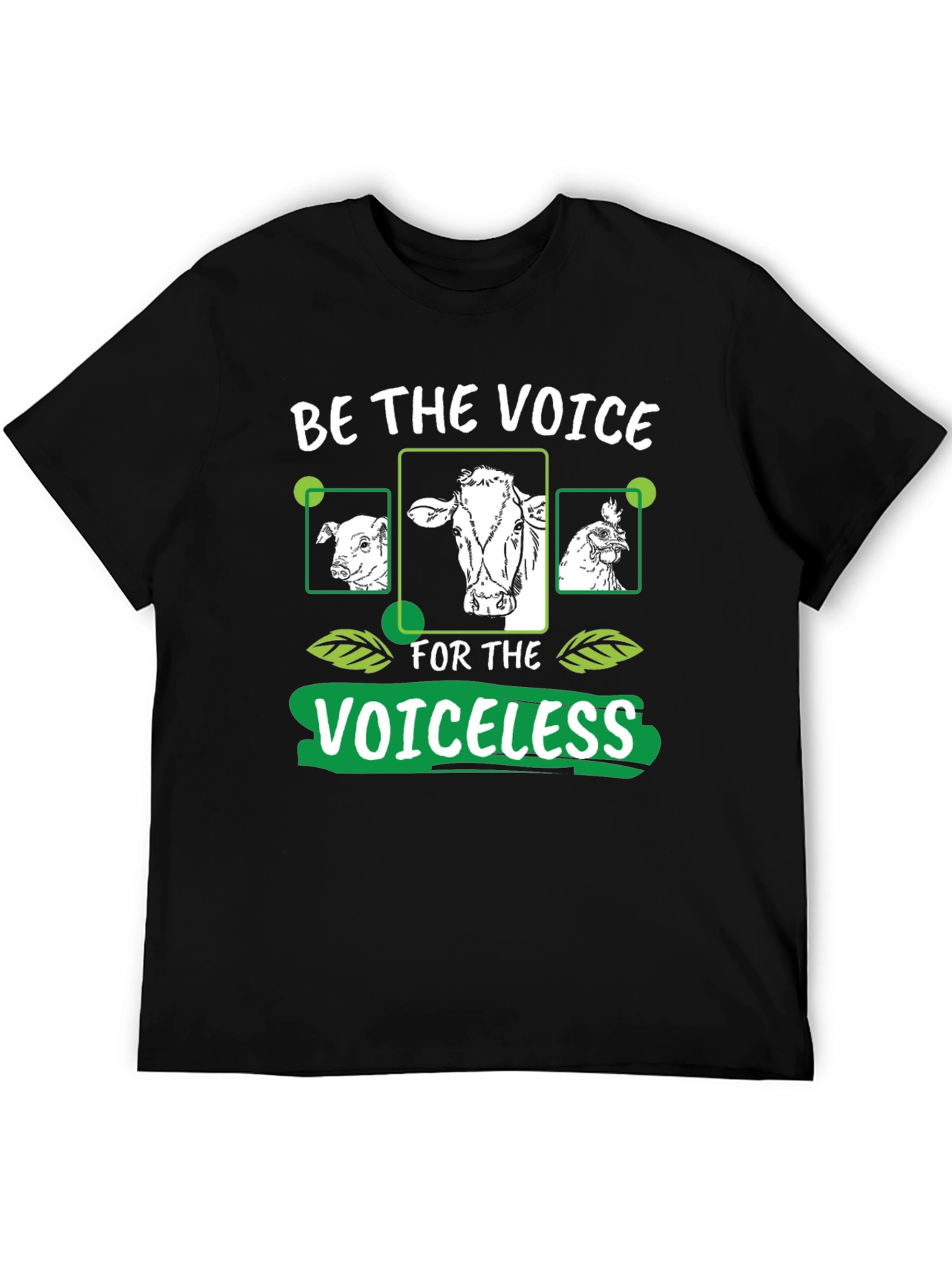 Vegan Be the Voice Graphic Tee