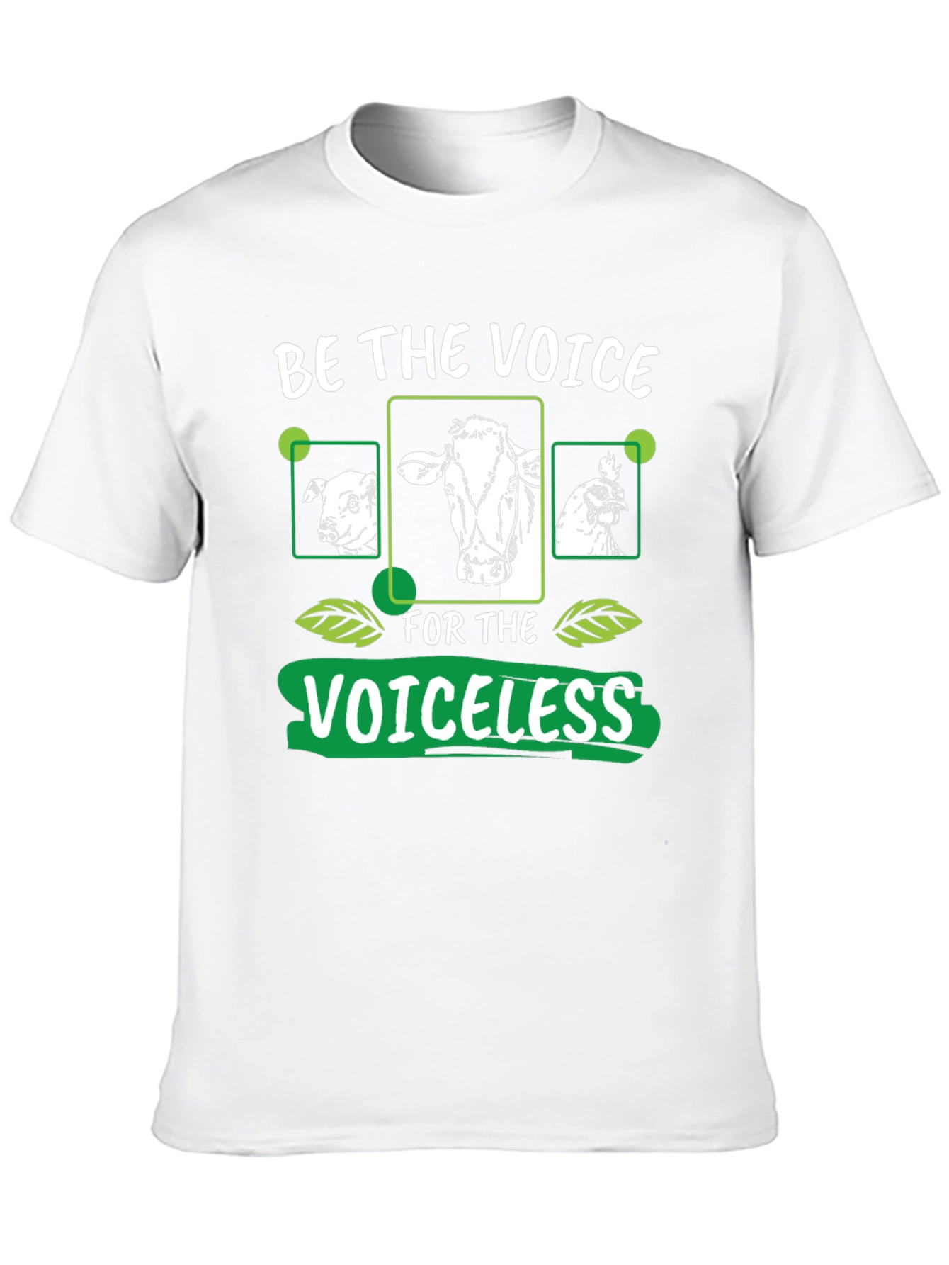 Vegan Be the Voice Graphic Tee