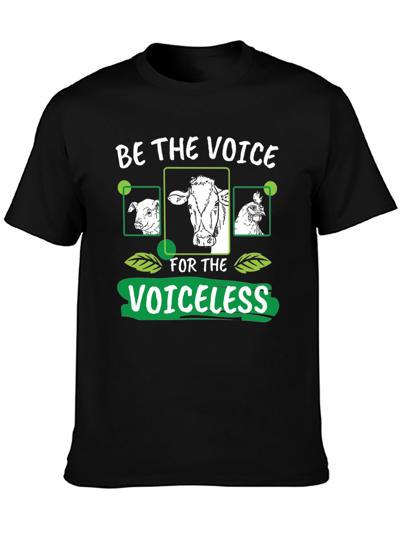 Vegan Be the Voice Graphic Tee