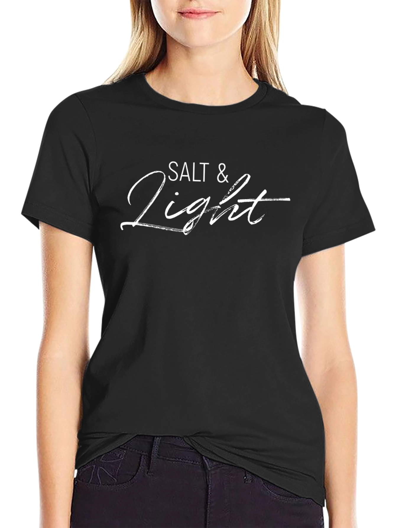 Salt & Light Graphic Tee - Christian Apparel