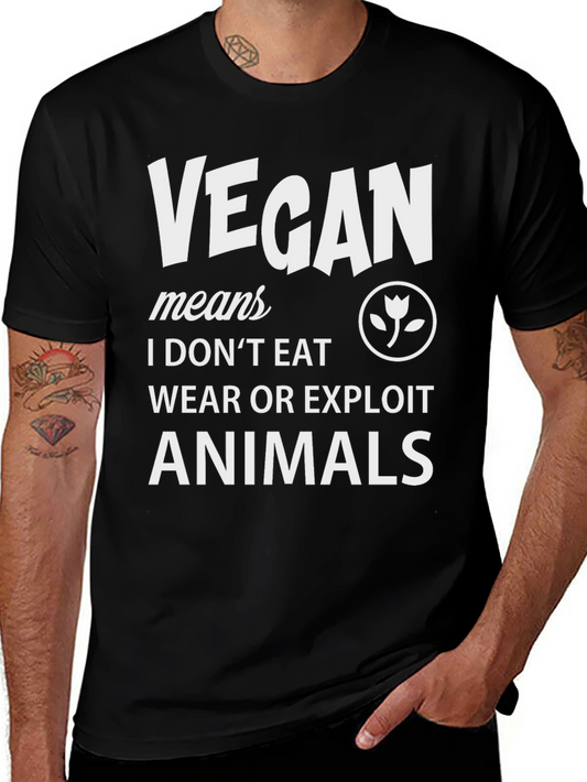 Vegan Statement Graphic Tee - Ethical Fashion
