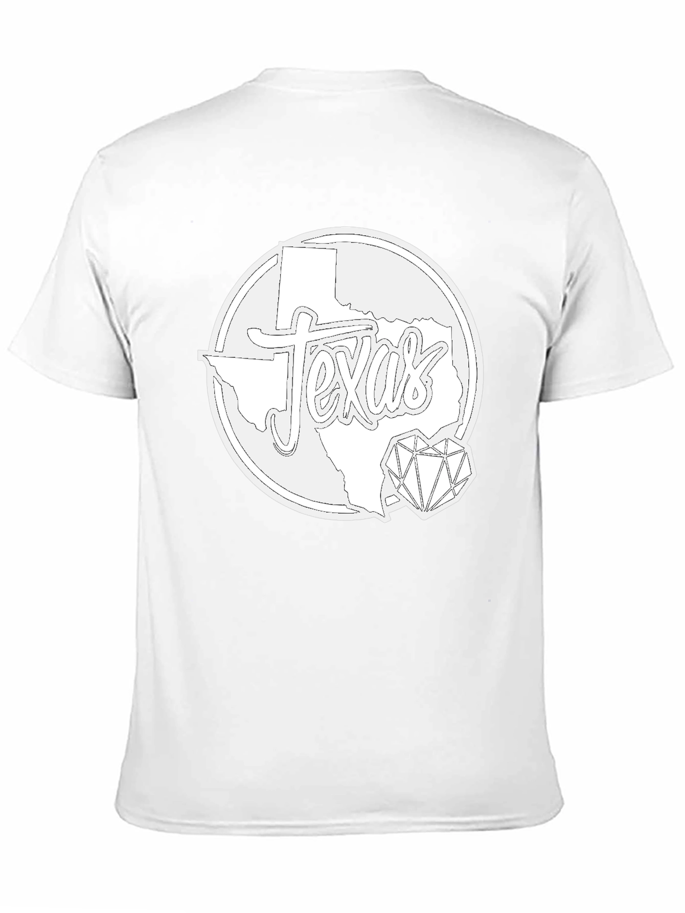 Texas State Pride Graphic Tee - Black Cotton T-Shirt