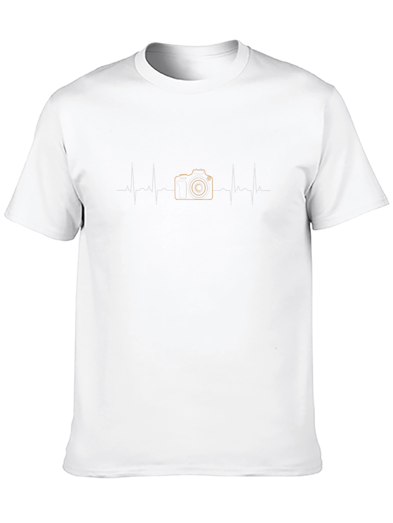 Camera Heartbeat T-Shirt - Photographers Passion