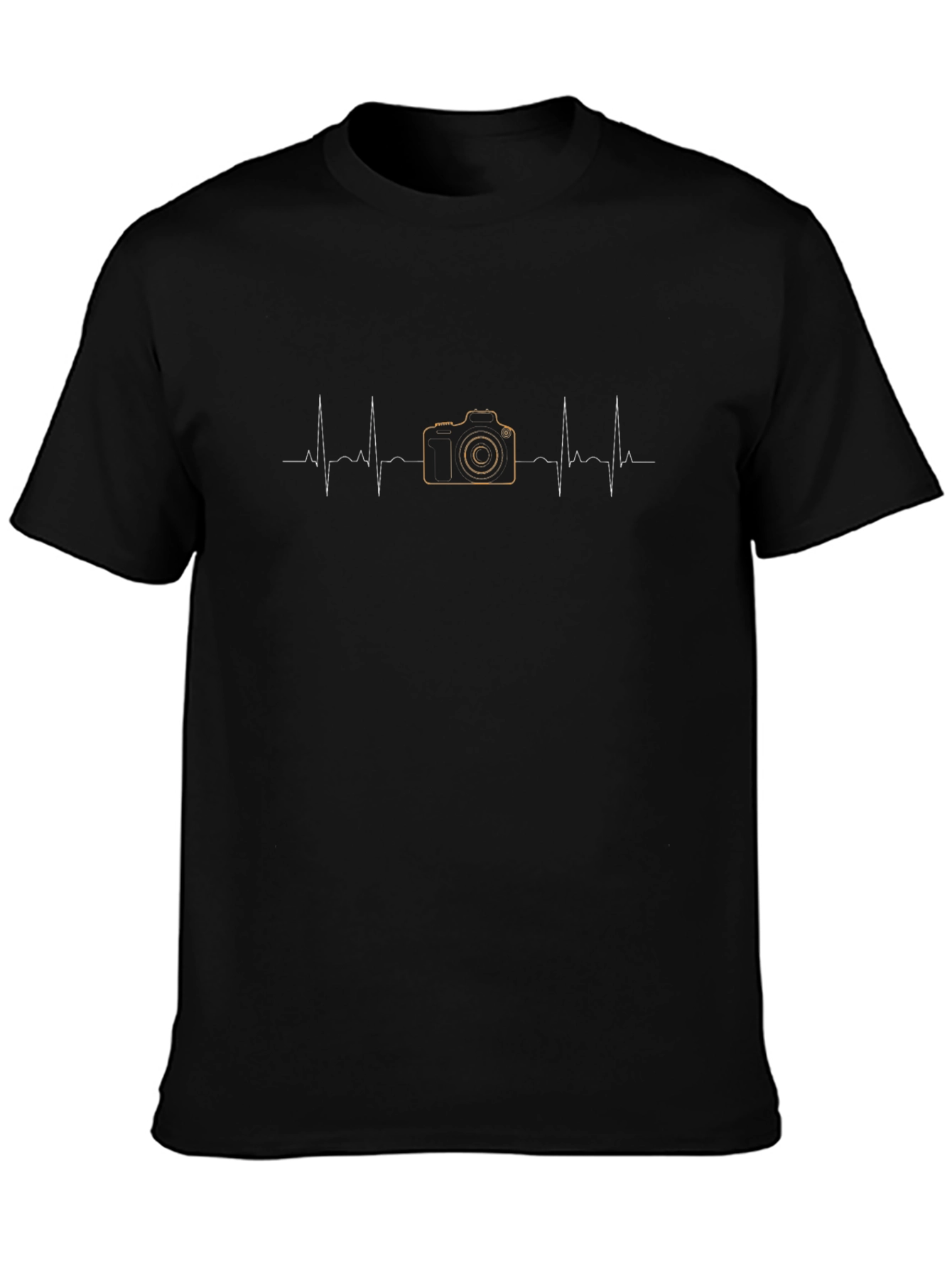 Camera Heartbeat T-Shirt - Photographers Passion