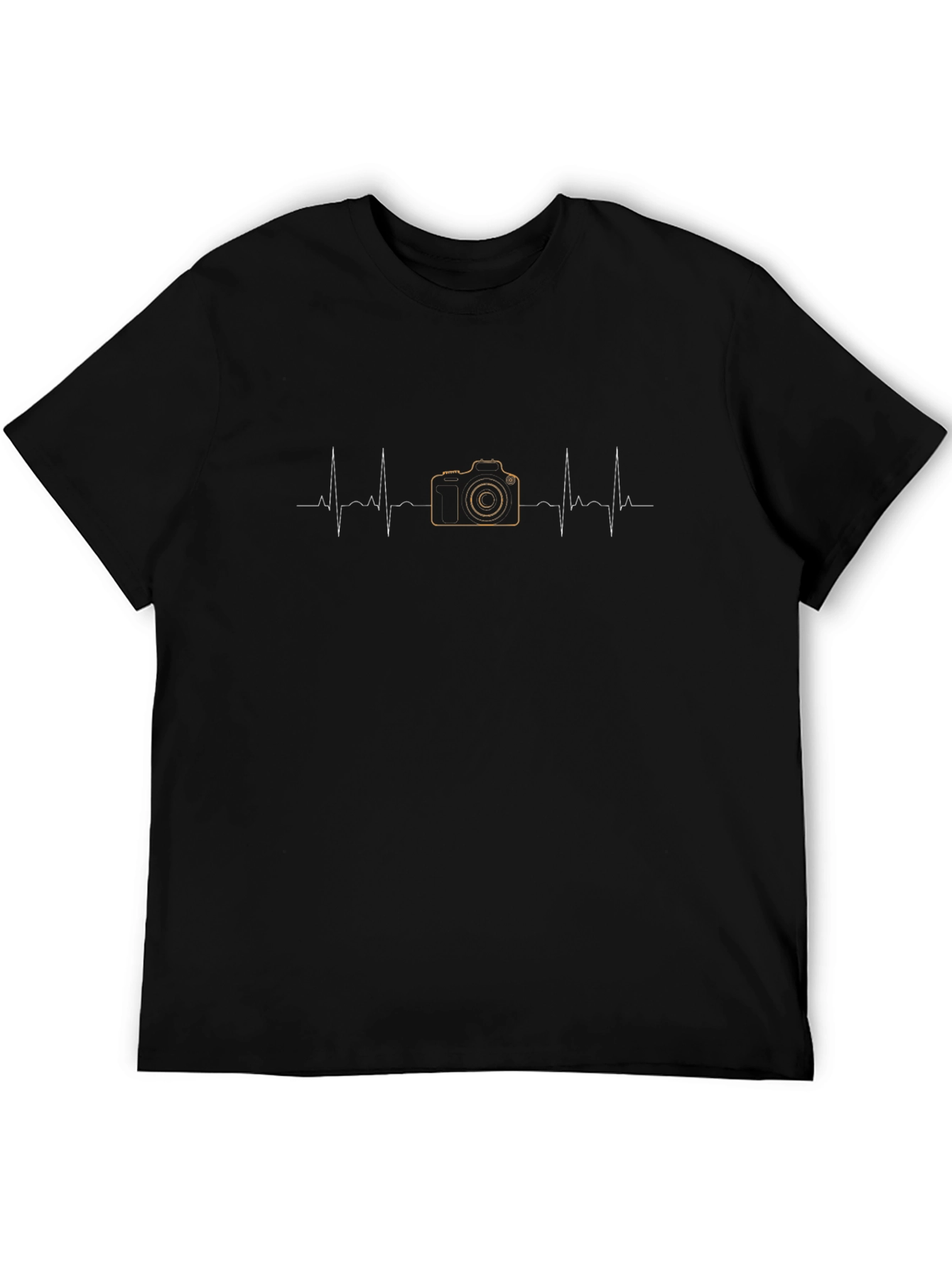 Camera Heartbeat T-Shirt - Photographers Passion