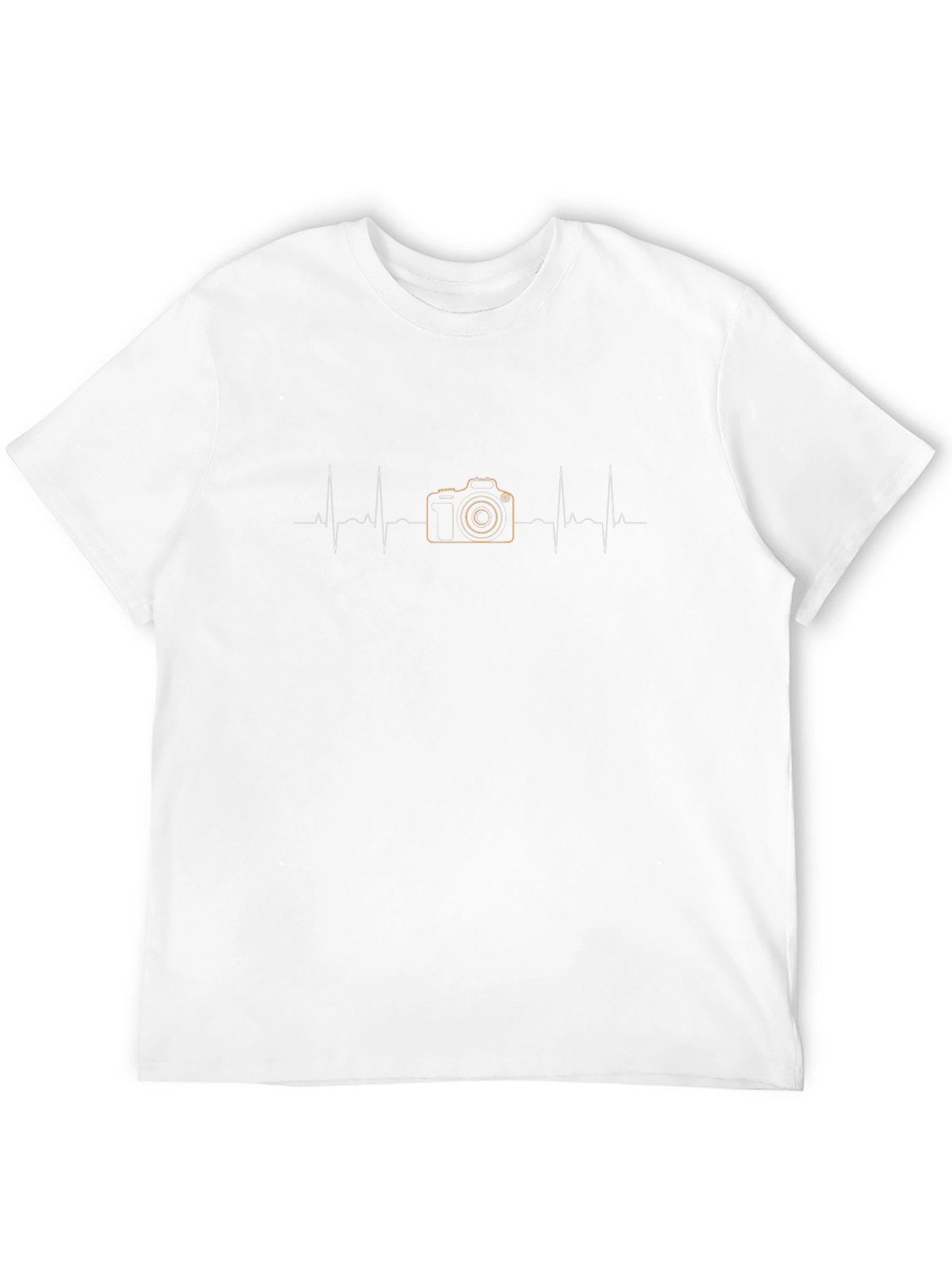 Camera Heartbeat T-Shirt - Photographers Passion