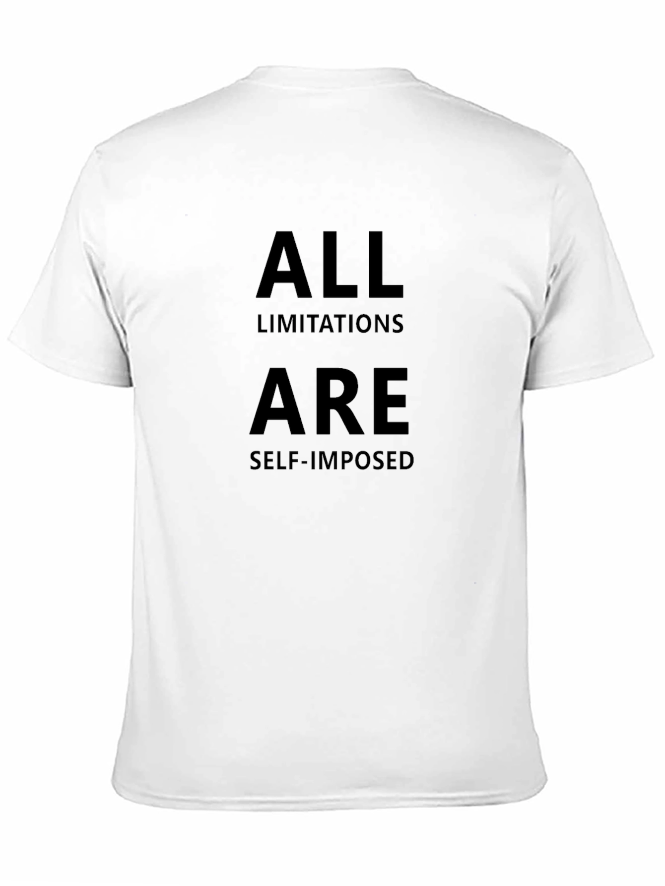 All Limitations Are Self-Imposed Graphic Tee