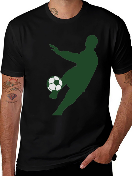Soccer Player Graphic T-Shirt