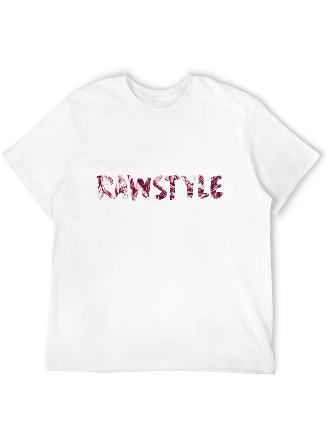 Rawstyle Graphic T-Shirt - Black Crew Neck