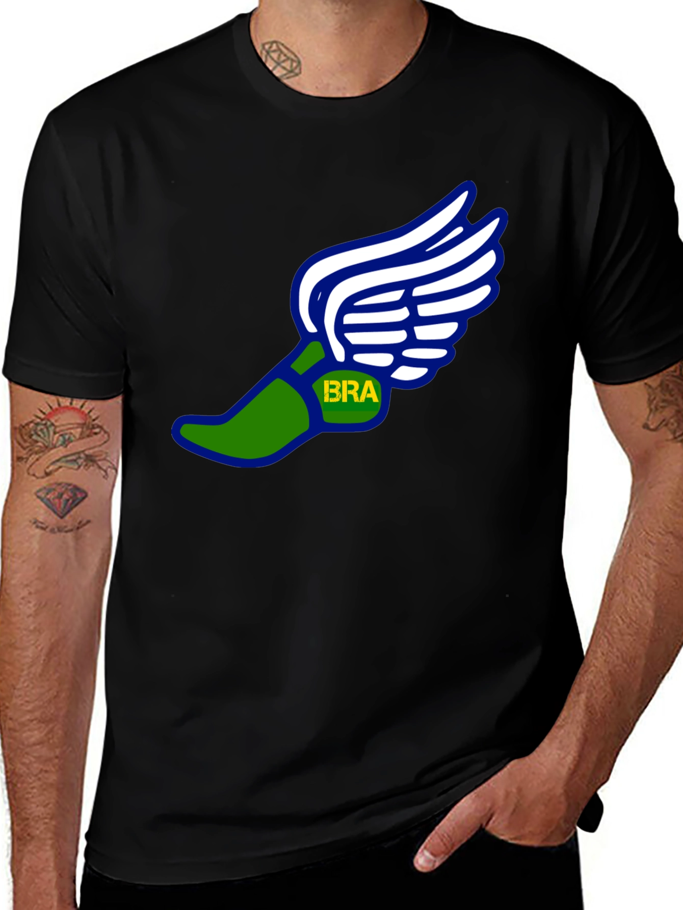 Winged Foot T-Shirt - Track and Field Running Tee