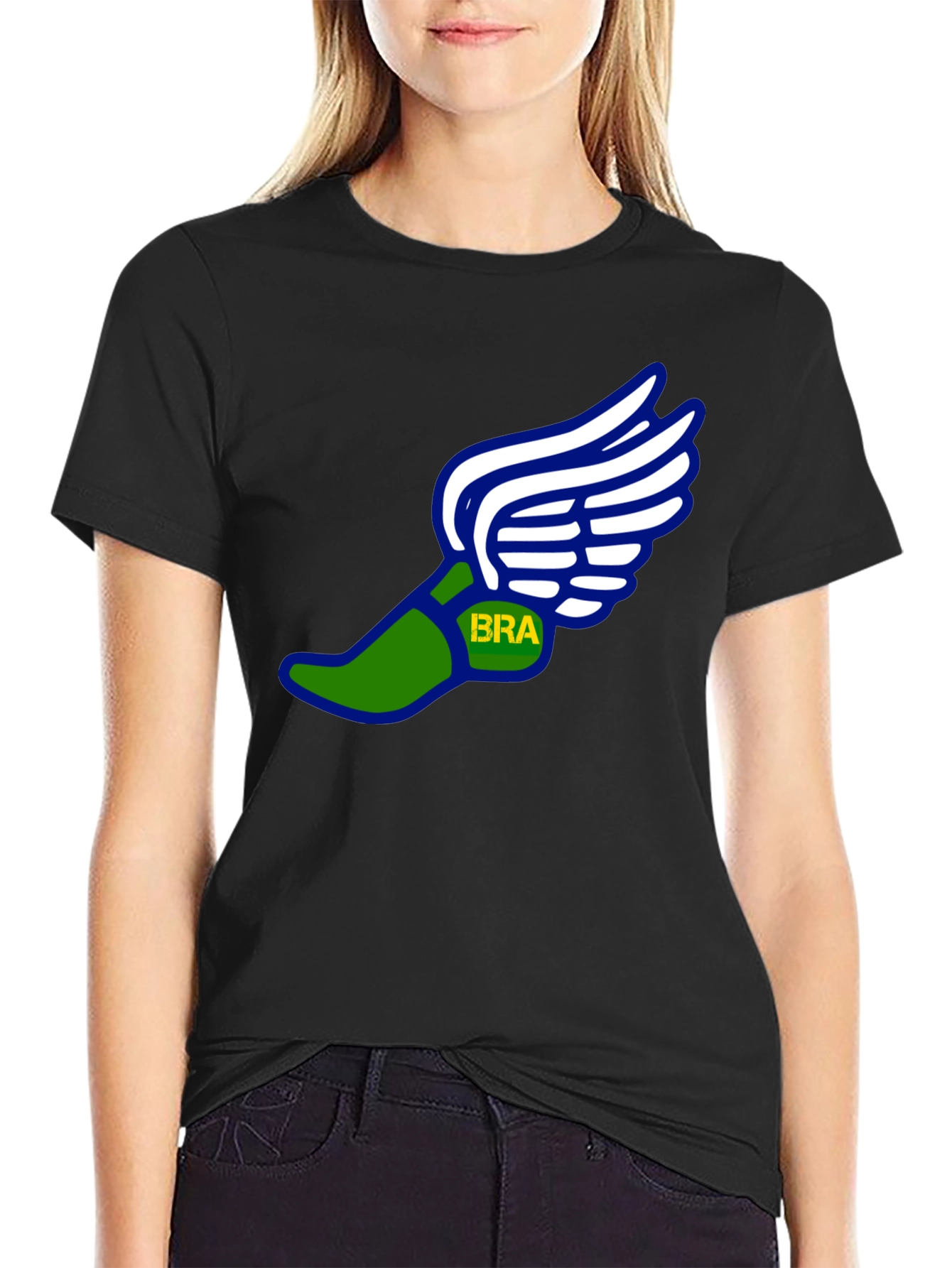 Winged Foot T-Shirt - Track and Field Running Tee