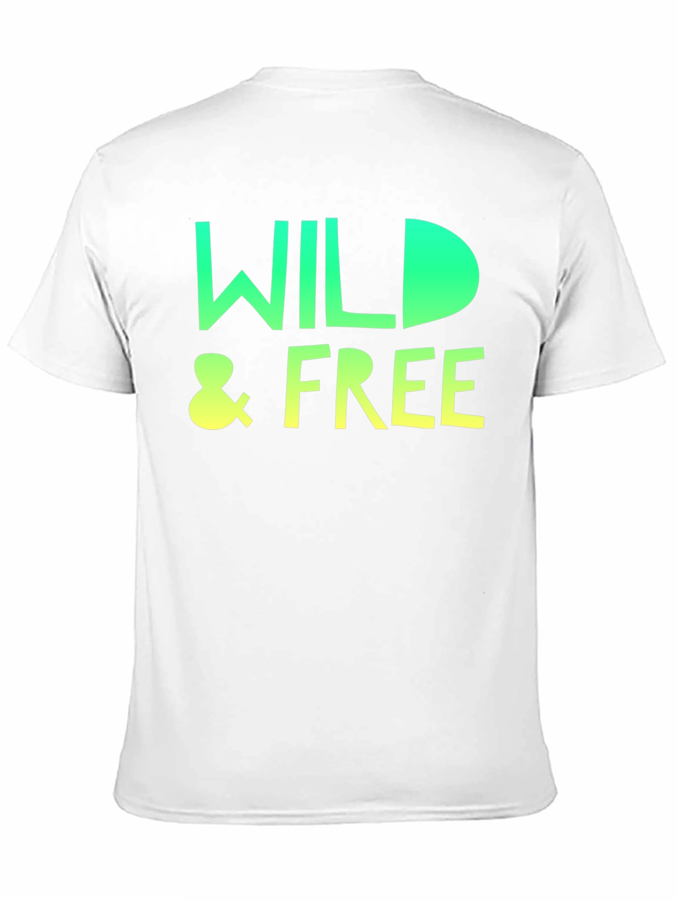 Wild & Free Graphic Print Crew Neck T-Shirt