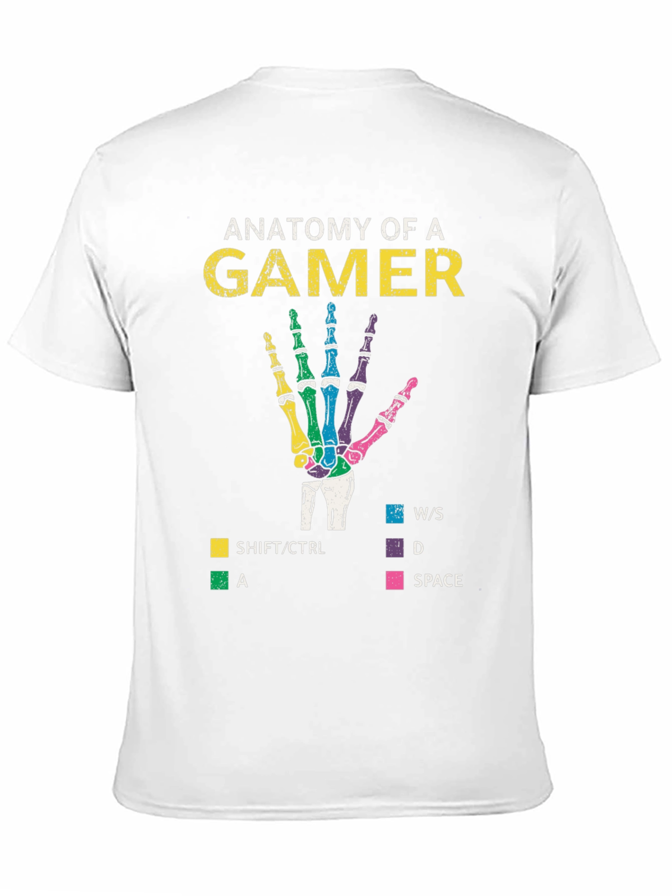 Anatomy of a Gamer T-Shirt