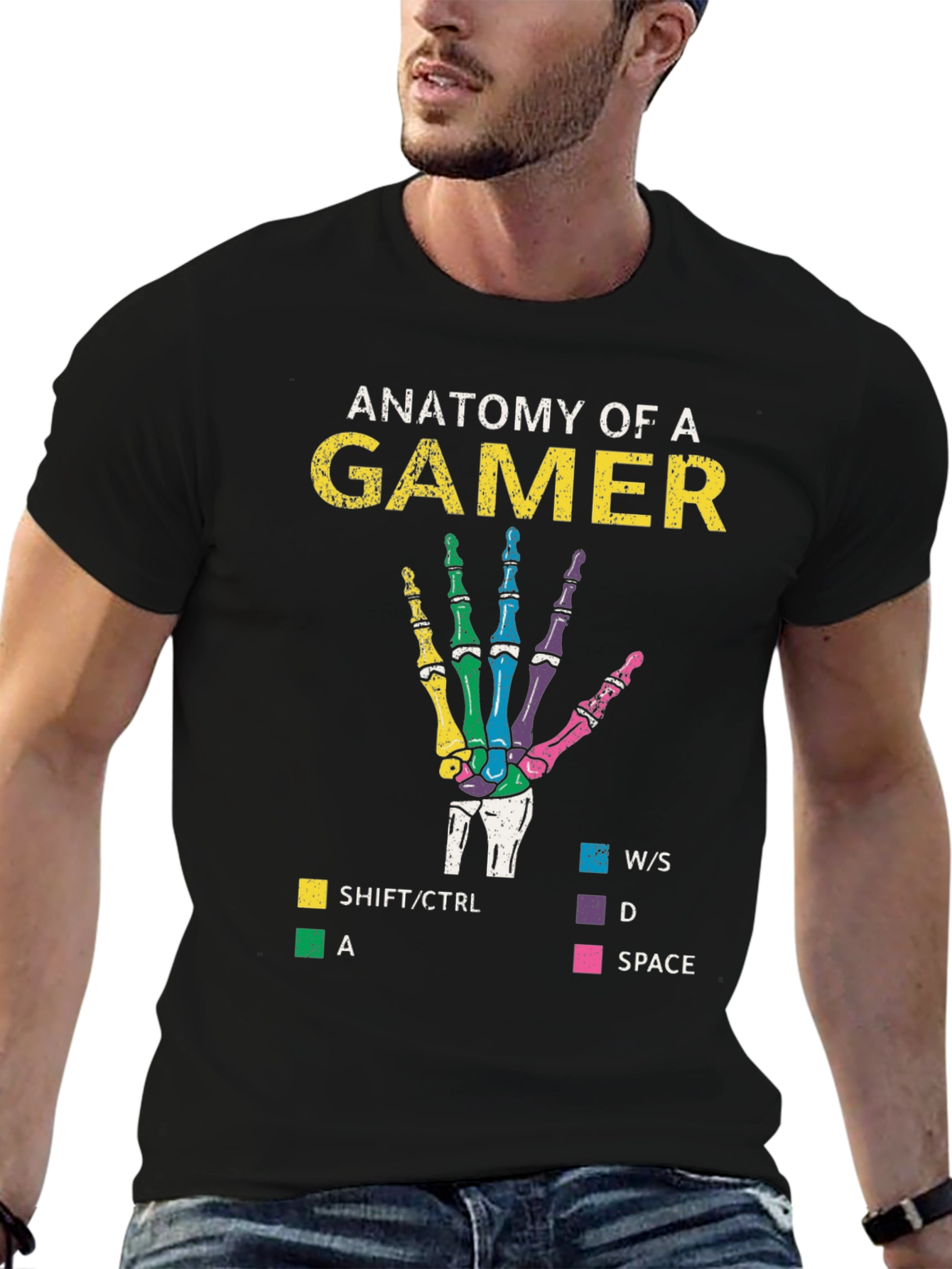 Anatomy of a Gamer T-Shirt