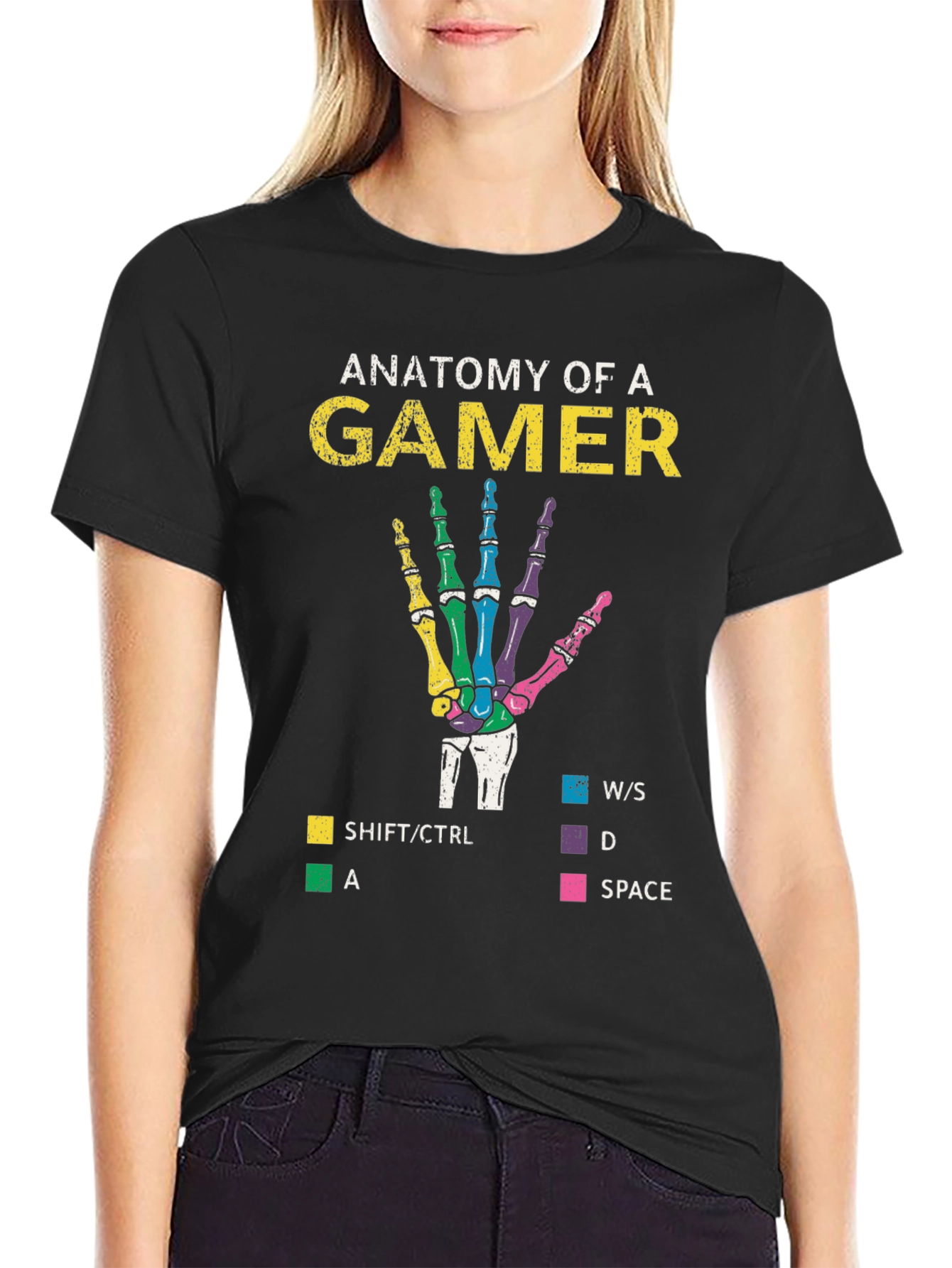 Anatomy of a Gamer T-Shirt