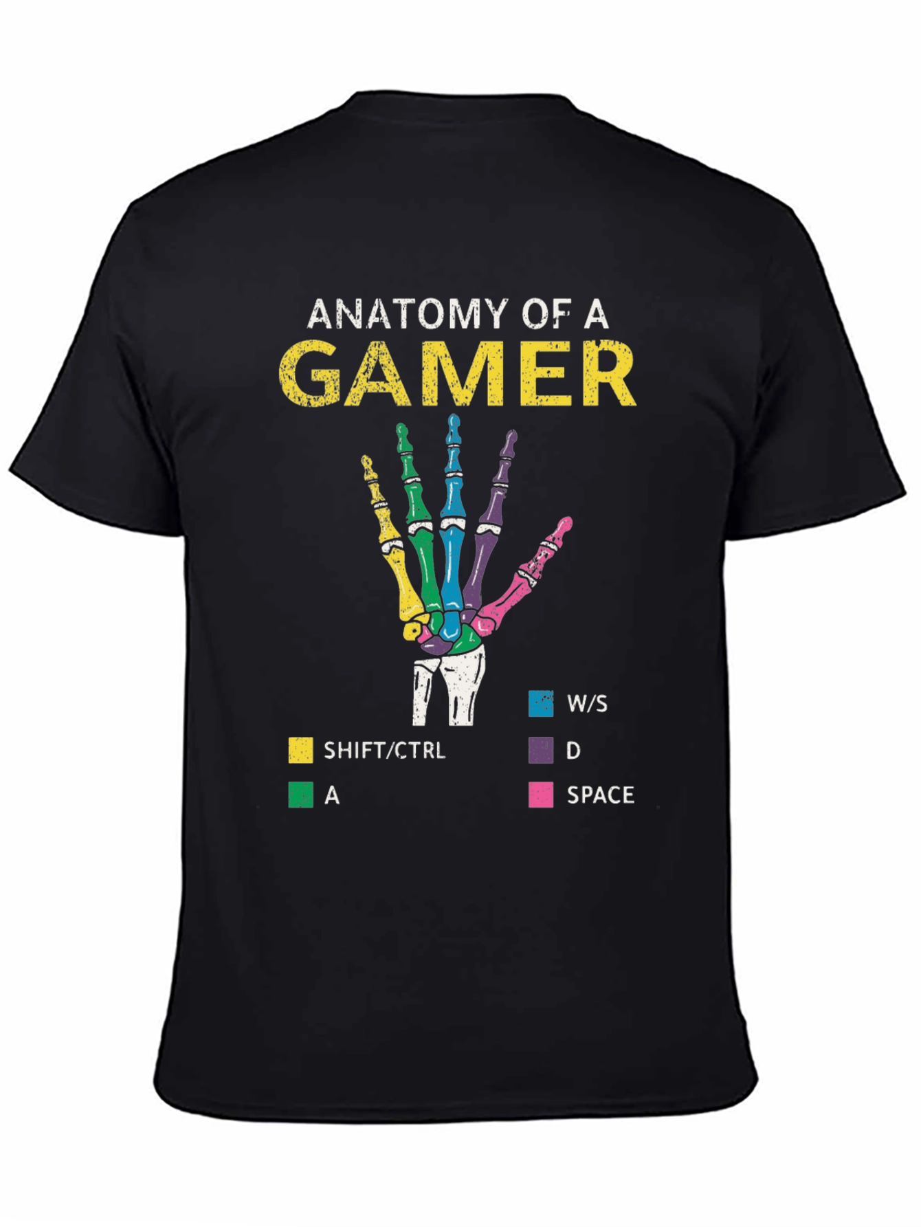 Anatomy of a Gamer T-Shirt