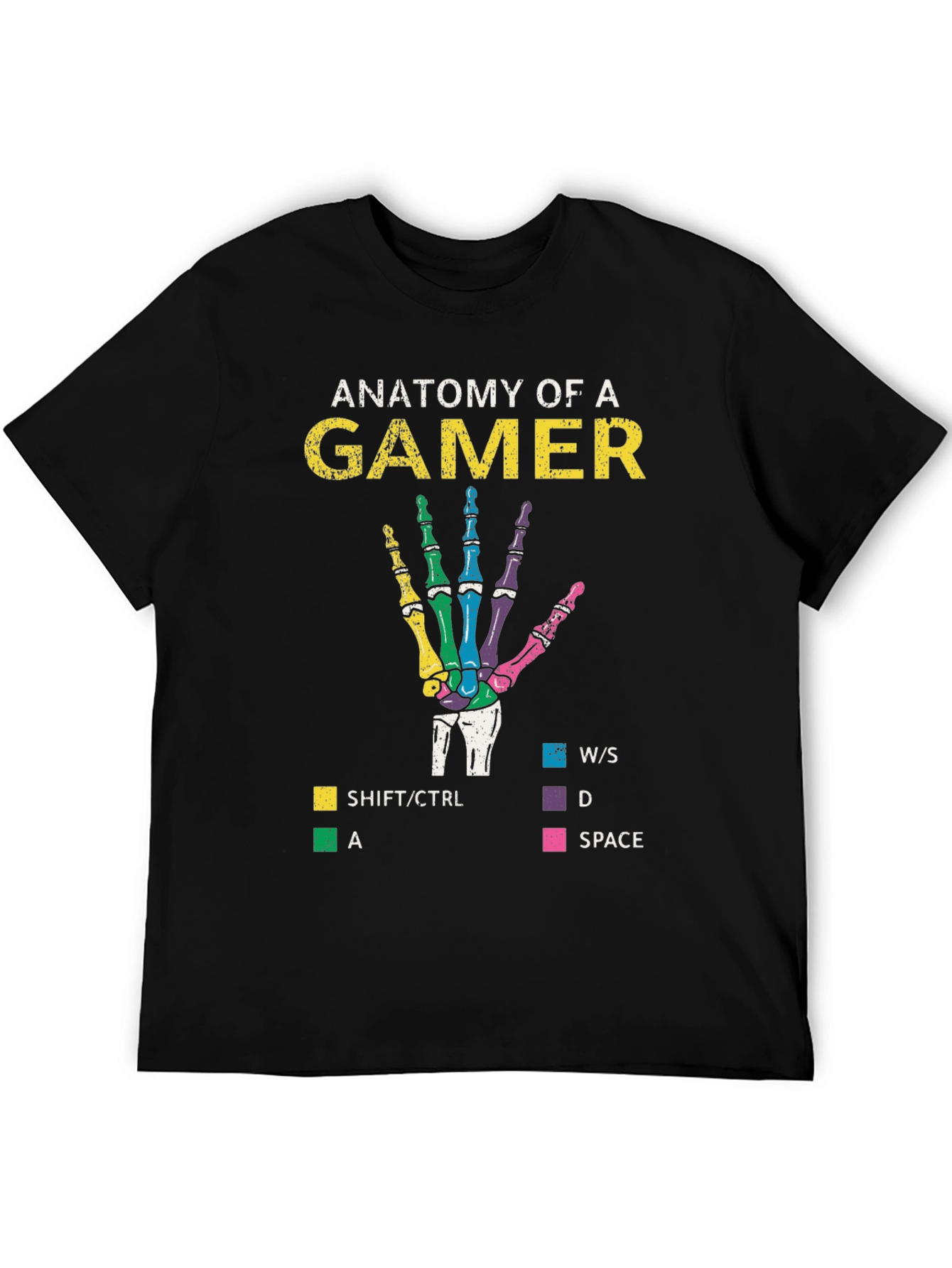 Anatomy of a Gamer T-Shirt