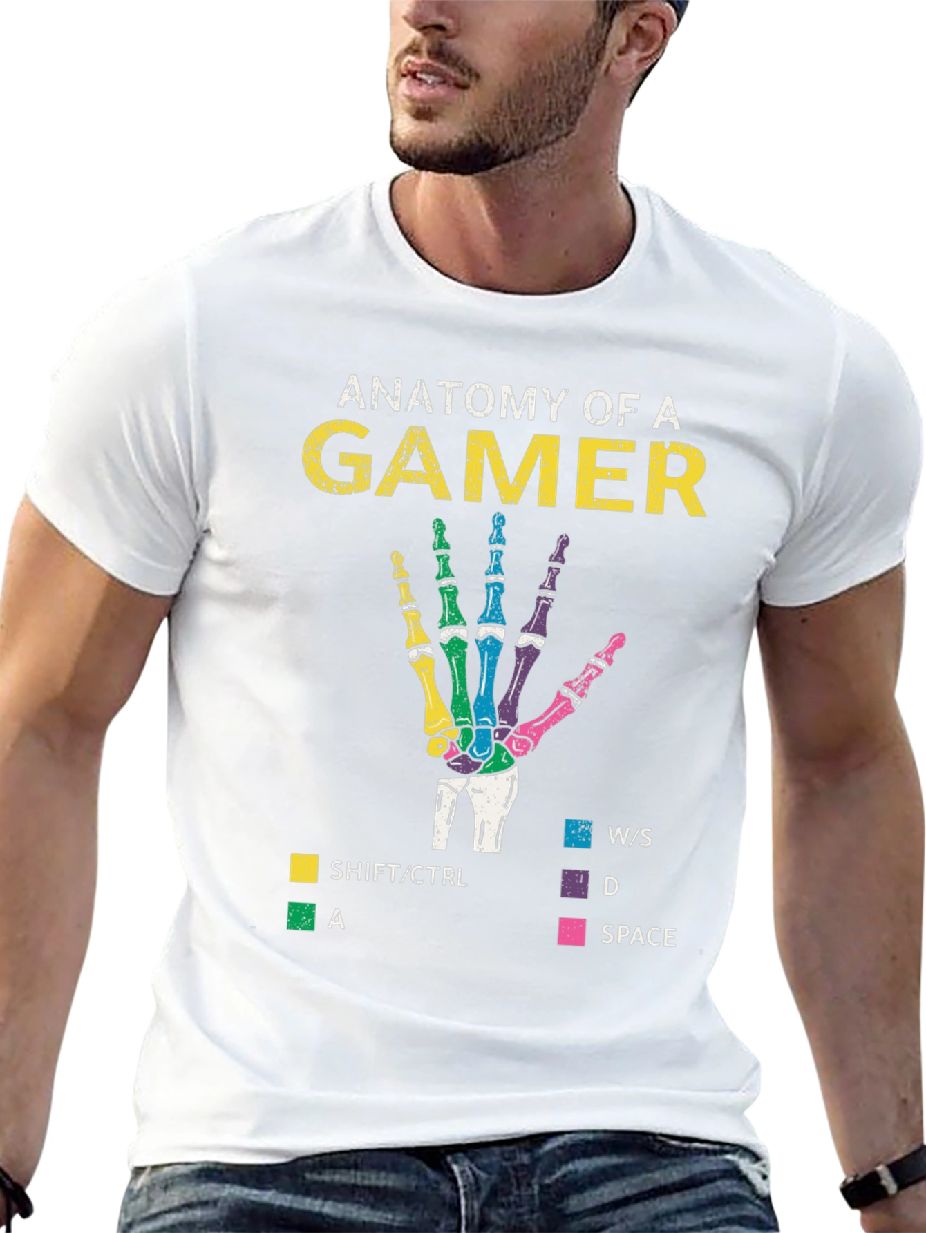 Anatomy of a Gamer T-Shirt