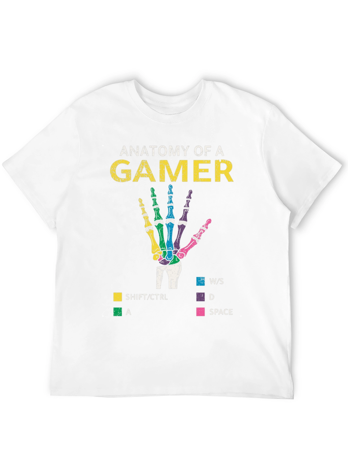Anatomy of a Gamer T-Shirt