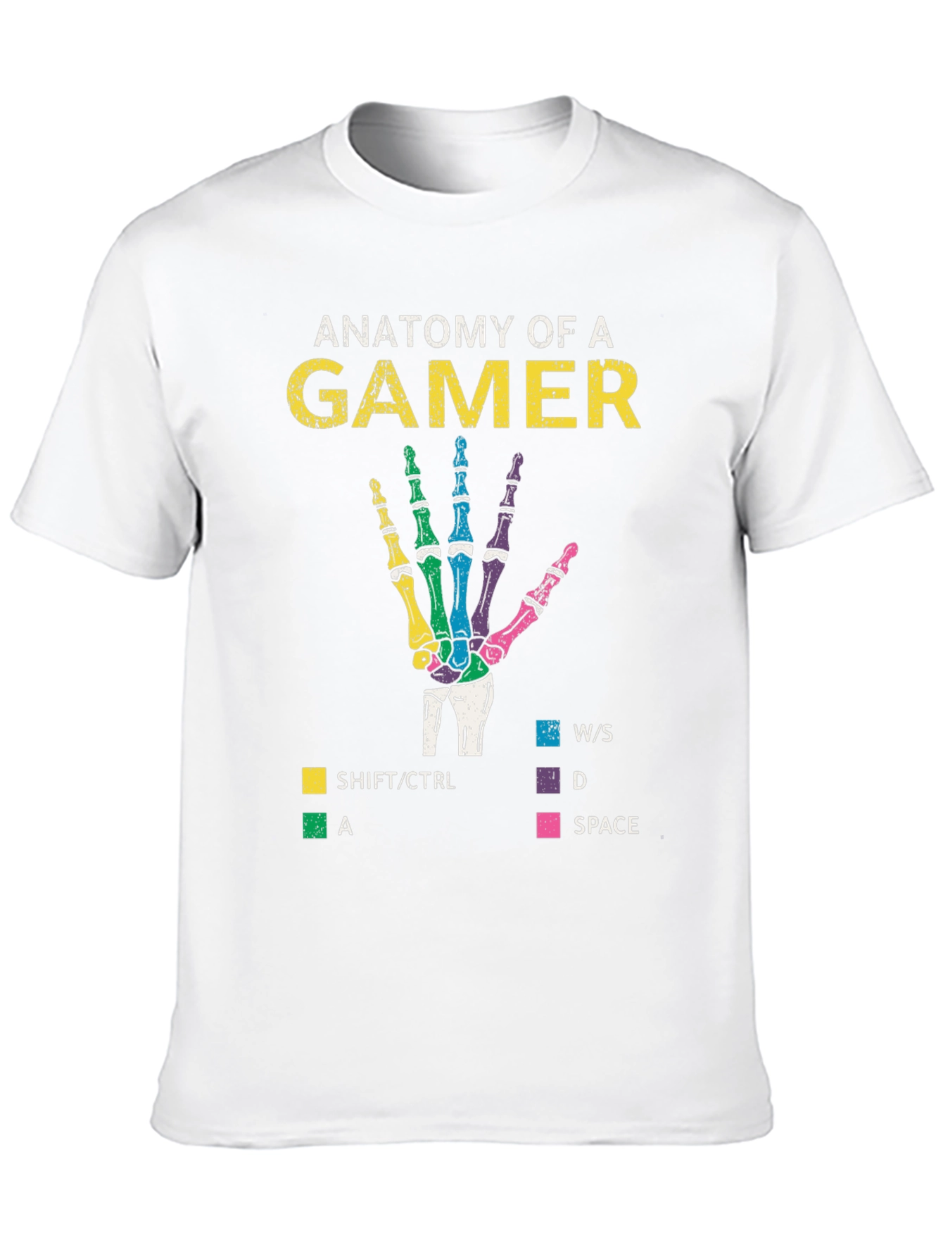 Anatomy of a Gamer T-Shirt