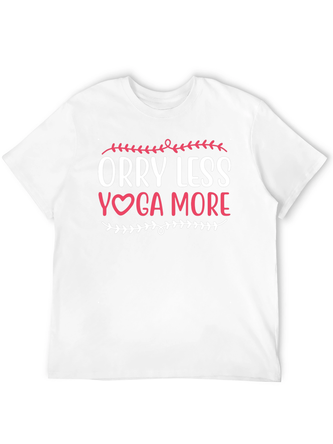 Worry Less Yoga More Graphic T-Shirt