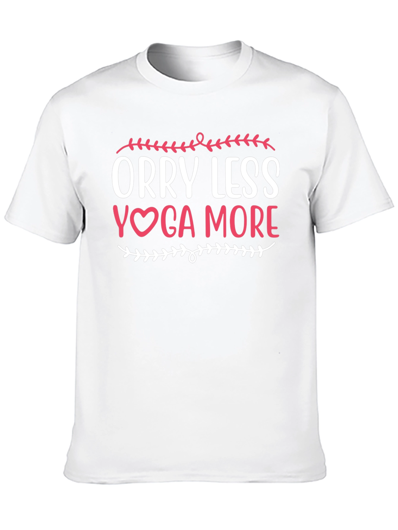 Worry Less Yoga More Graphic T-Shirt
