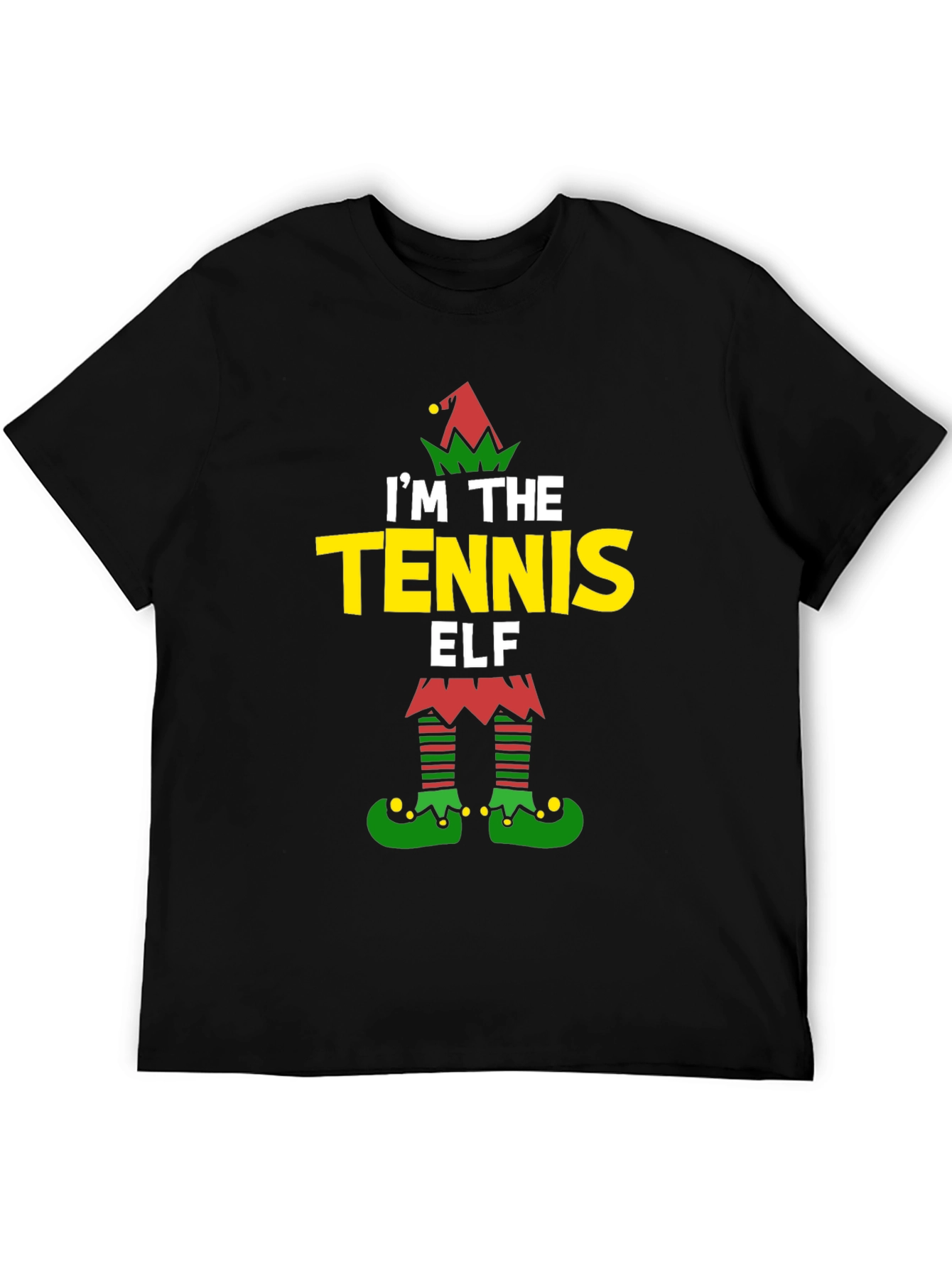 Tennis Elf Holiday T-Shirt