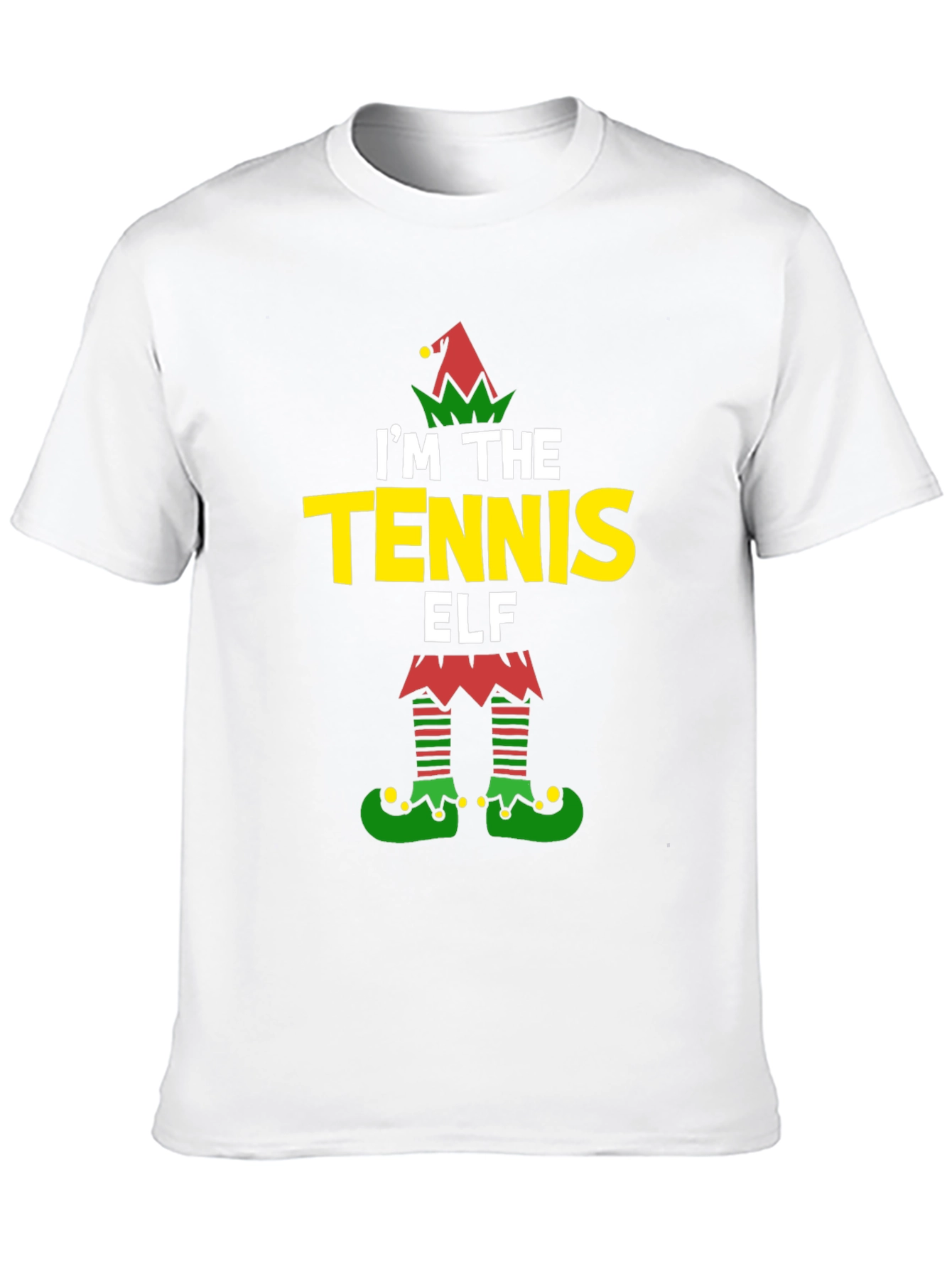 Tennis Elf Holiday T-Shirt