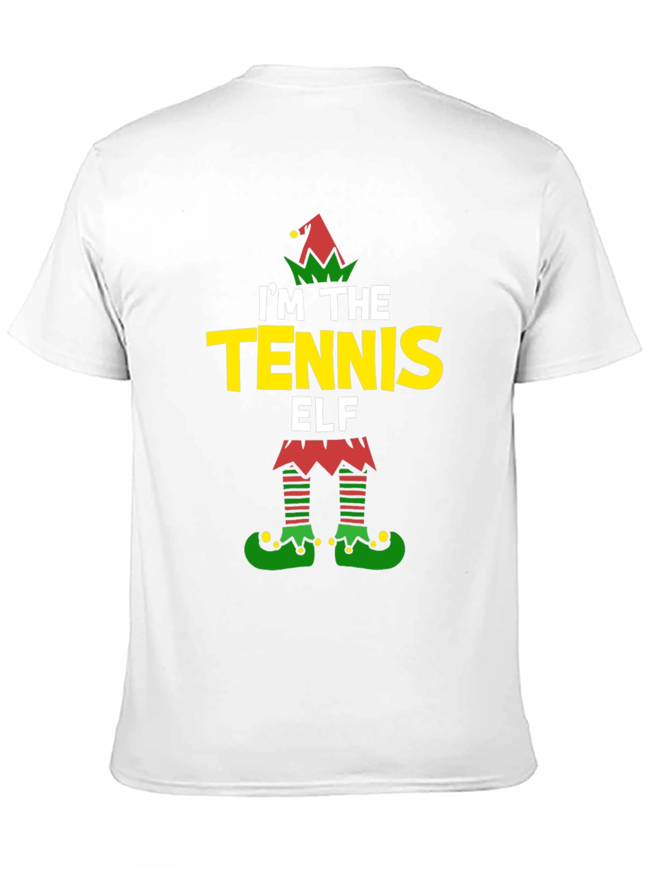Tennis Elf Holiday T-Shirt