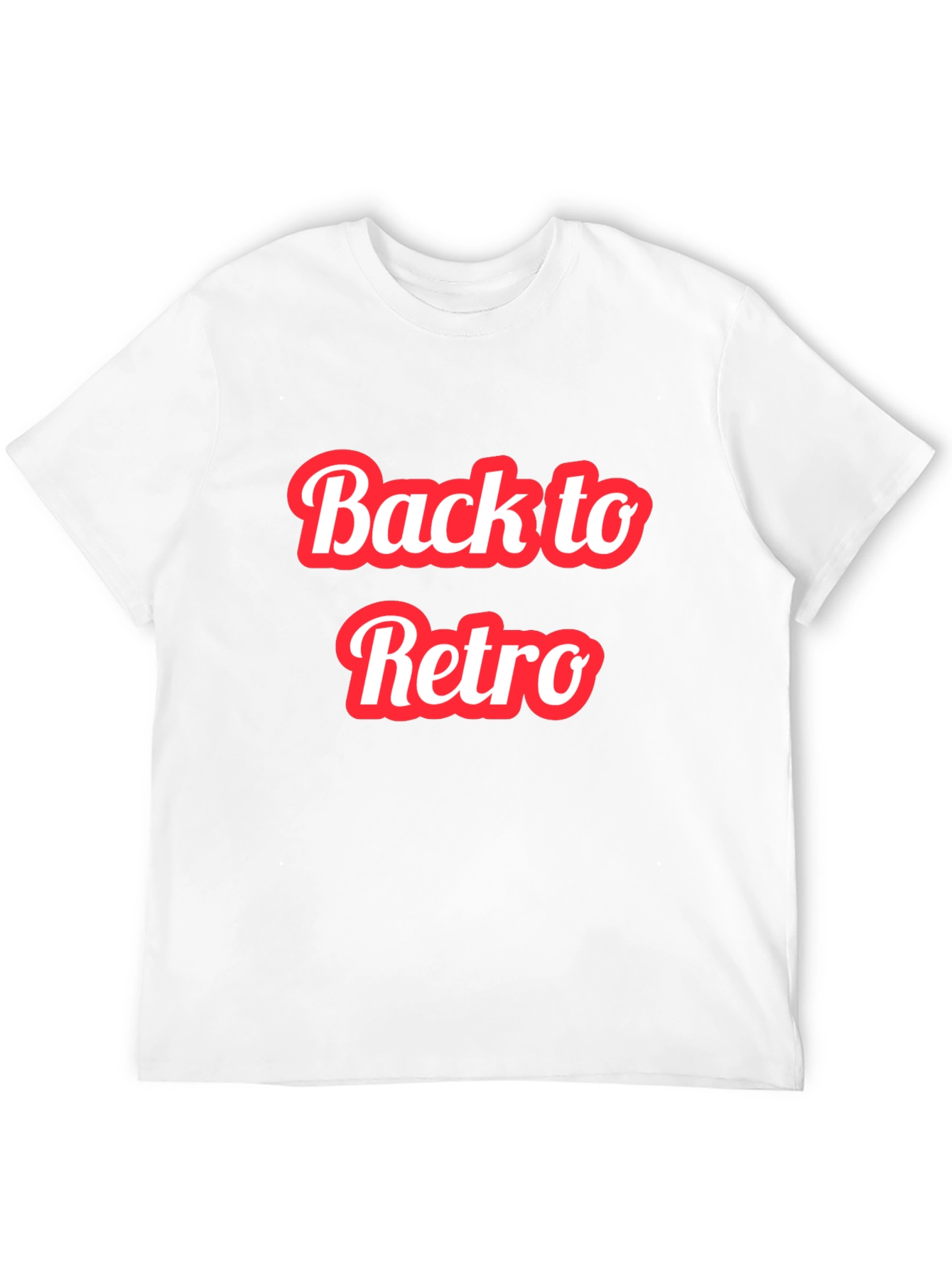 Back to Retro Graphic T-Shirt - Black