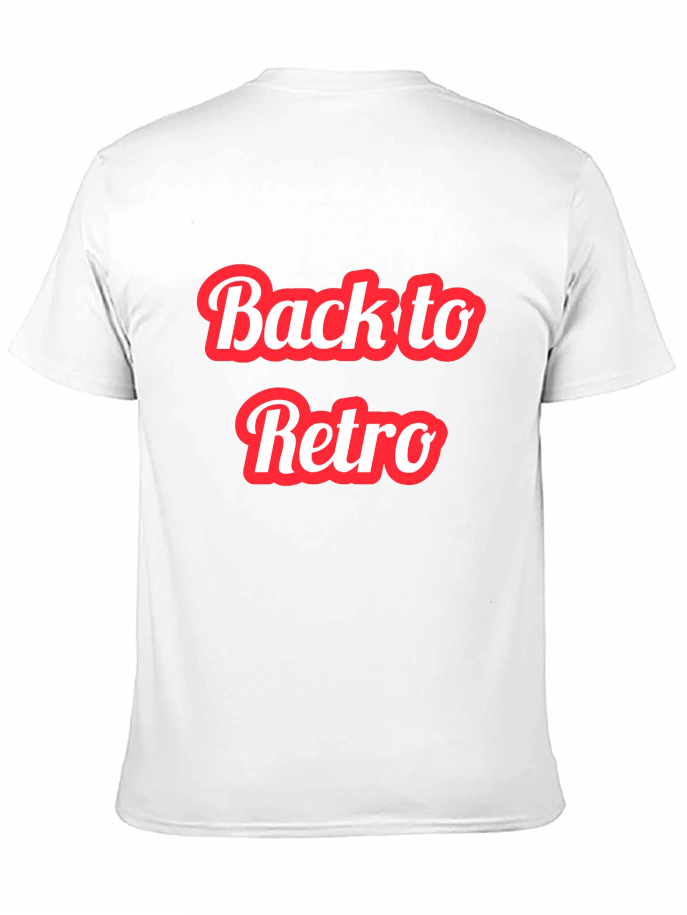 Back to Retro Graphic T-Shirt - Black