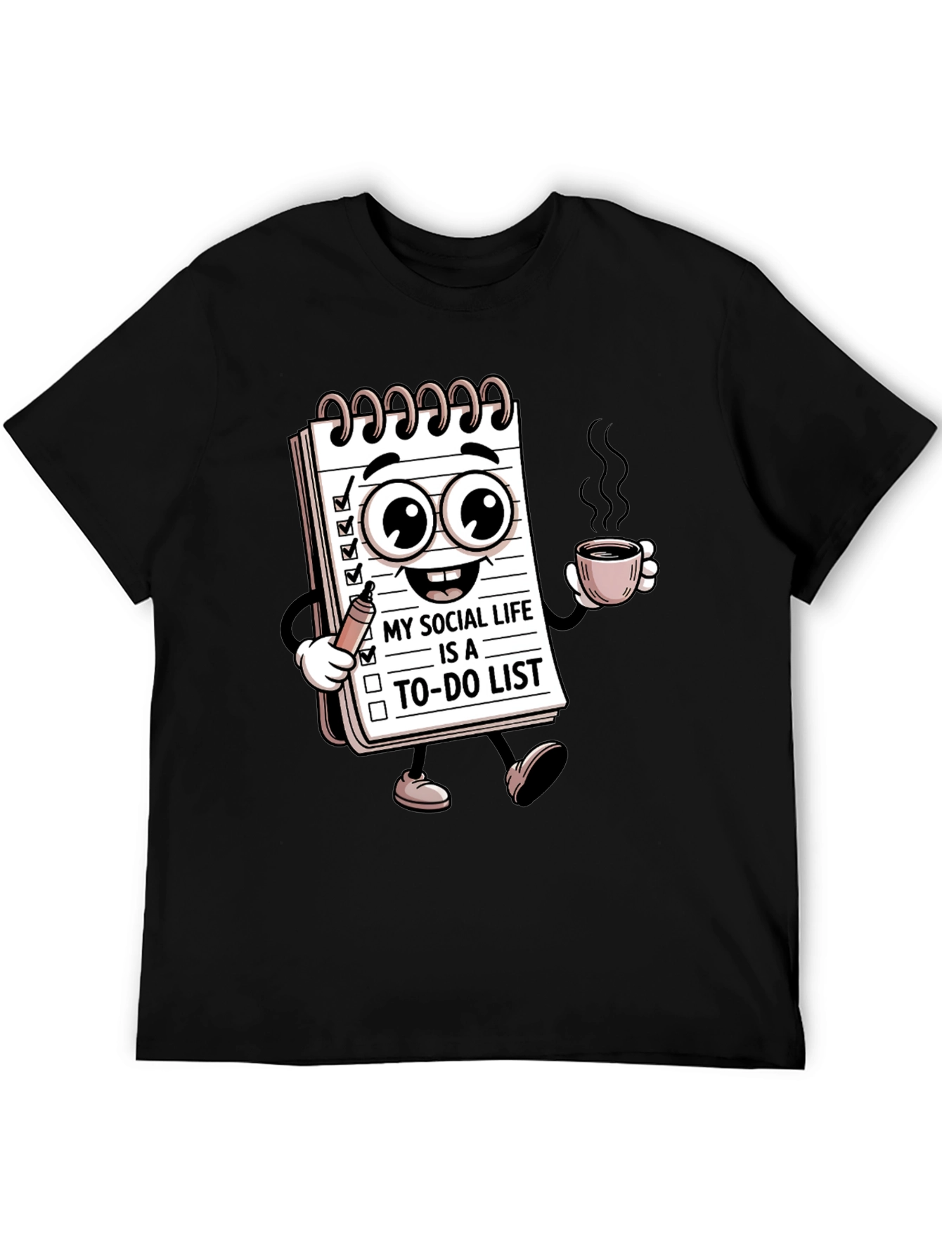 Social Life To-Do List Funny T-Shirt