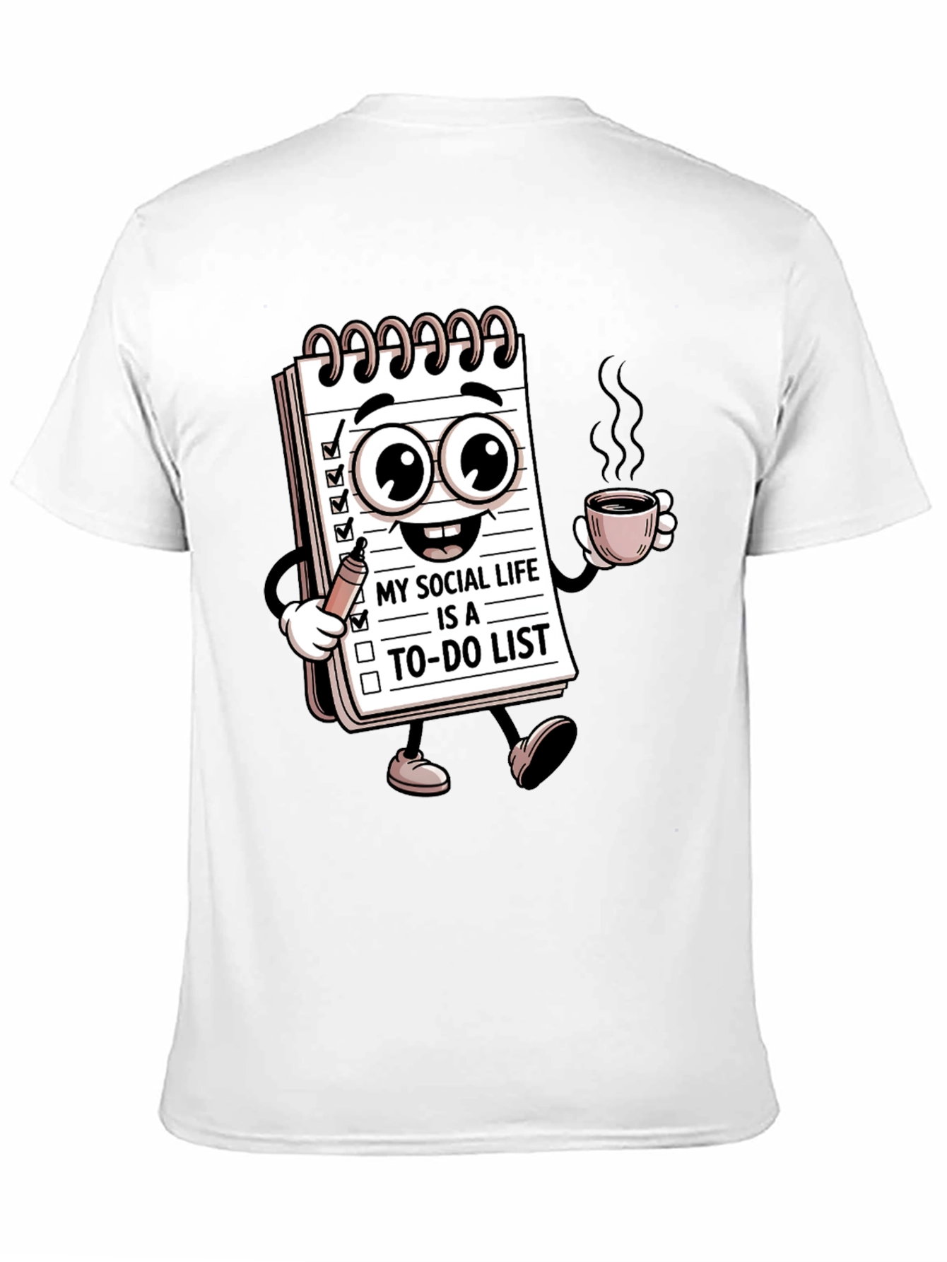 Social Life To-Do List Funny T-Shirt